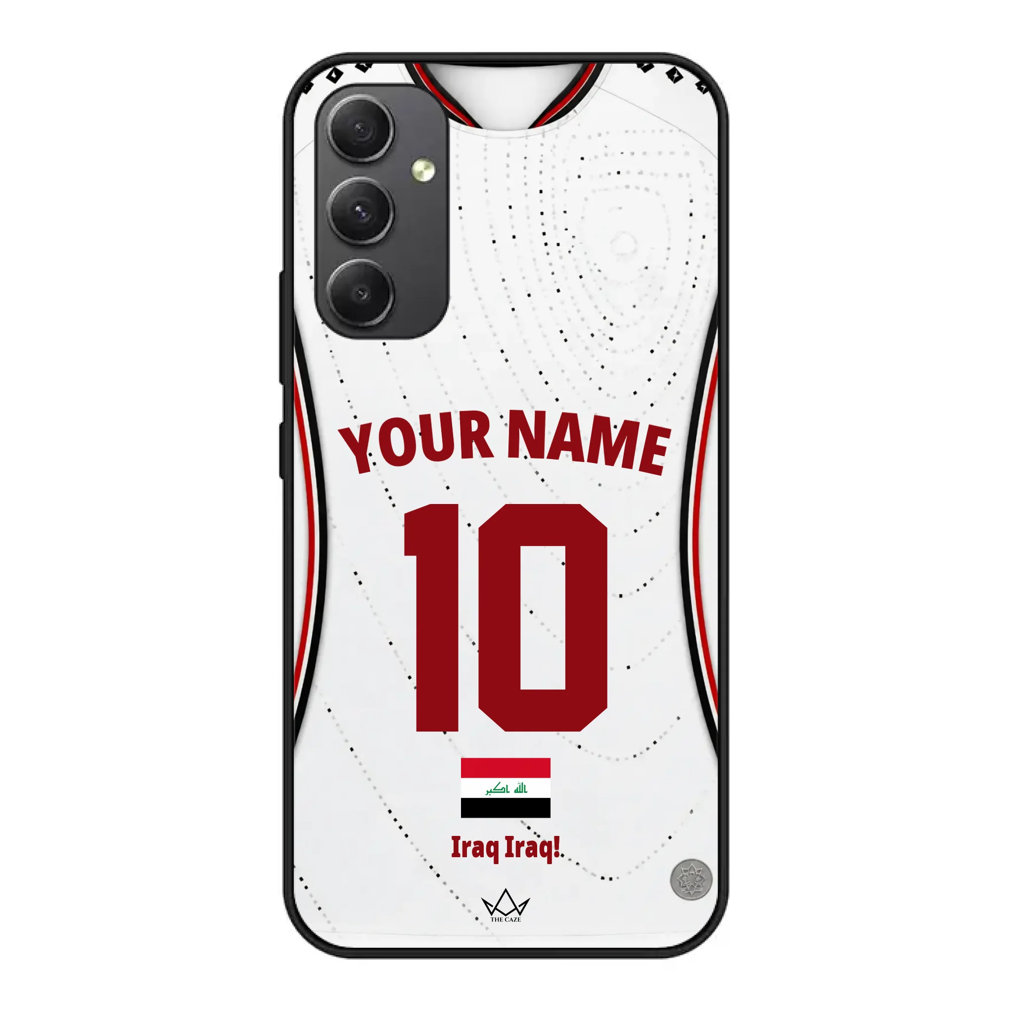 Custom Iraq World Cup 2026 Phone Case