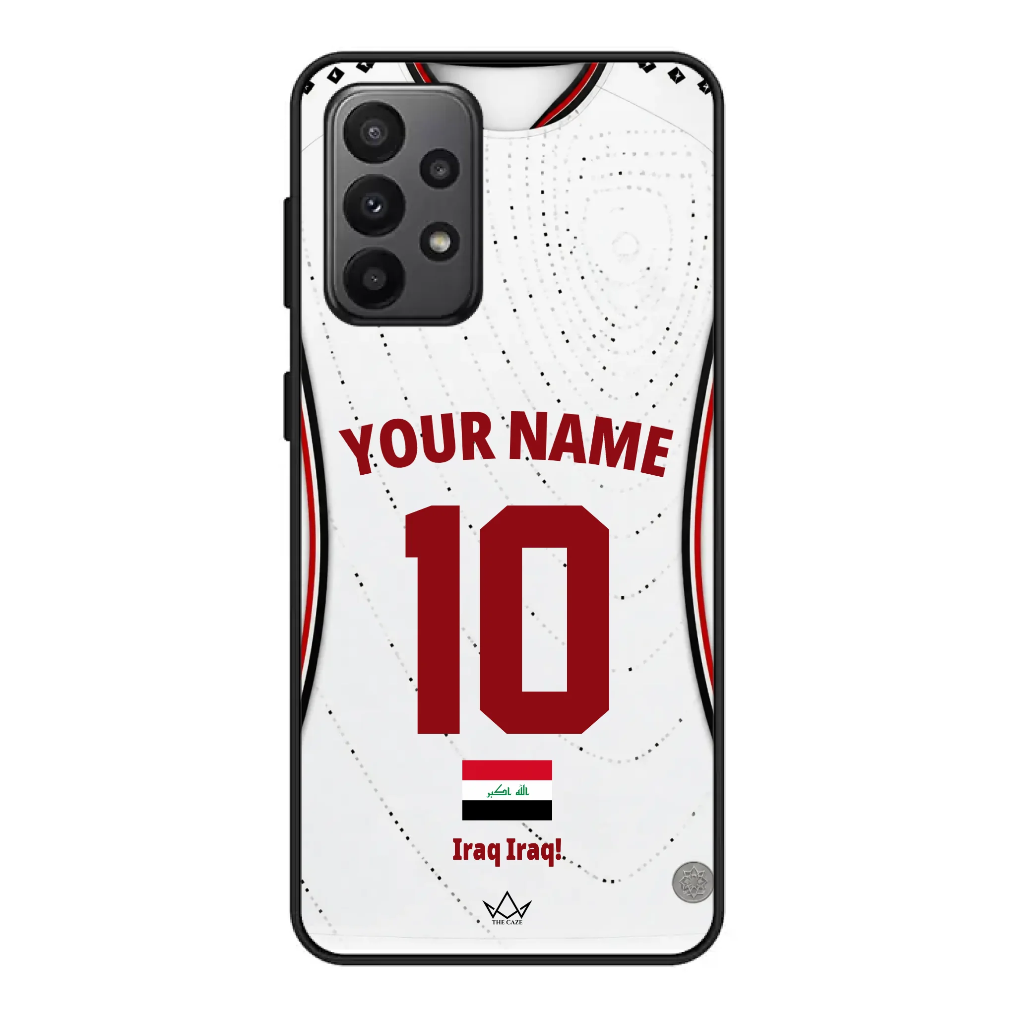 Custom Iraq World Cup 2026 Phone Case