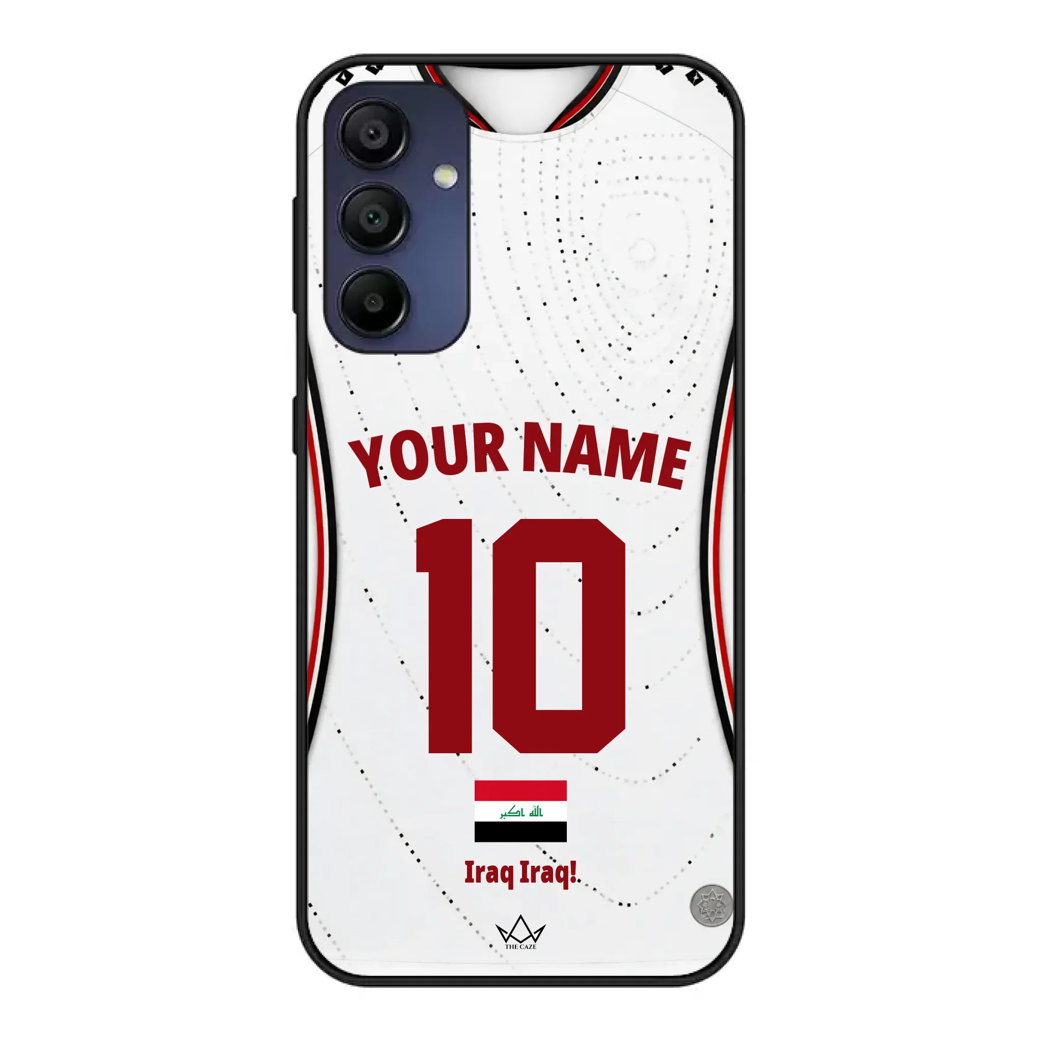 Custom Iraq World Cup 2026 Phone Case