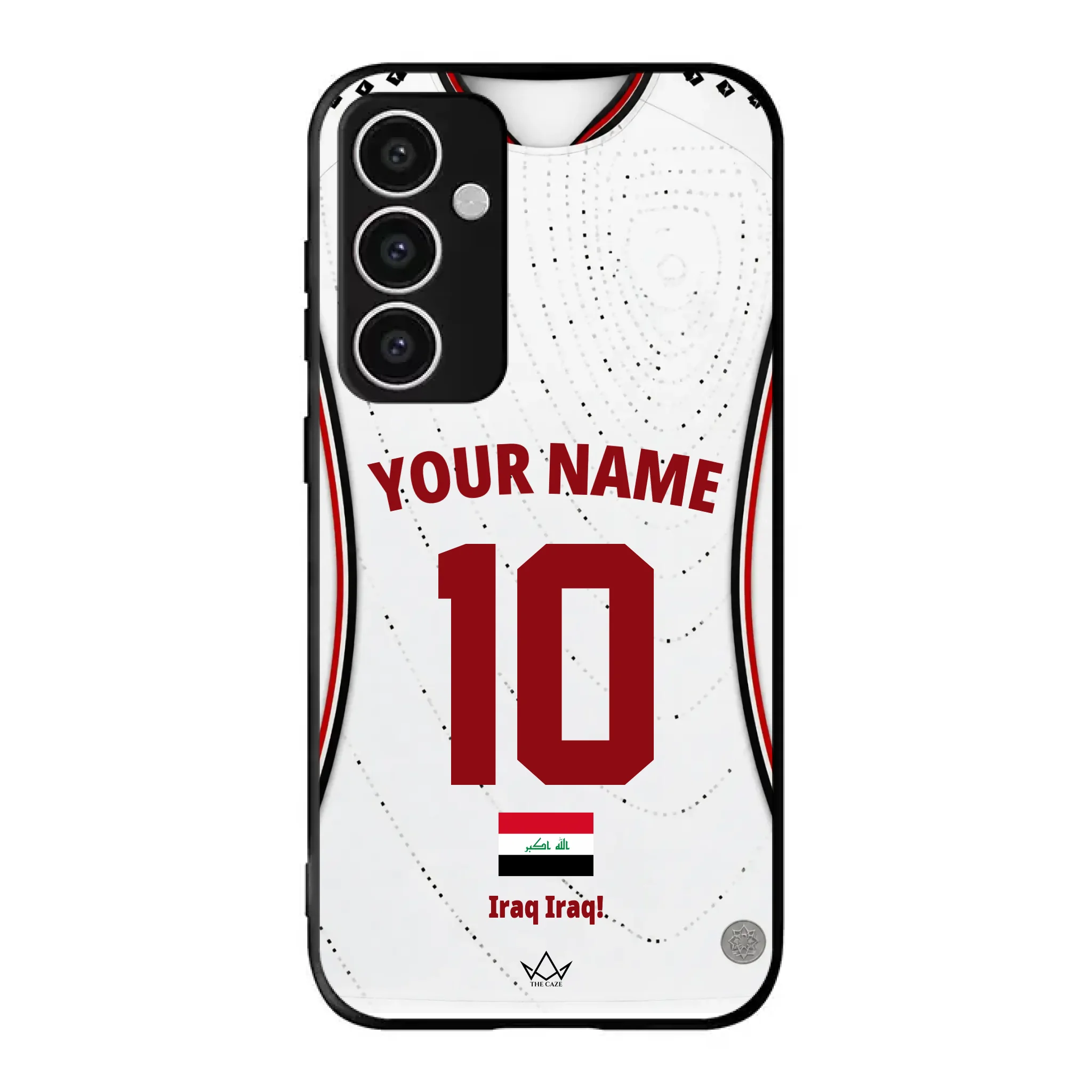 Custom Iraq World Cup 2026 Phone Case