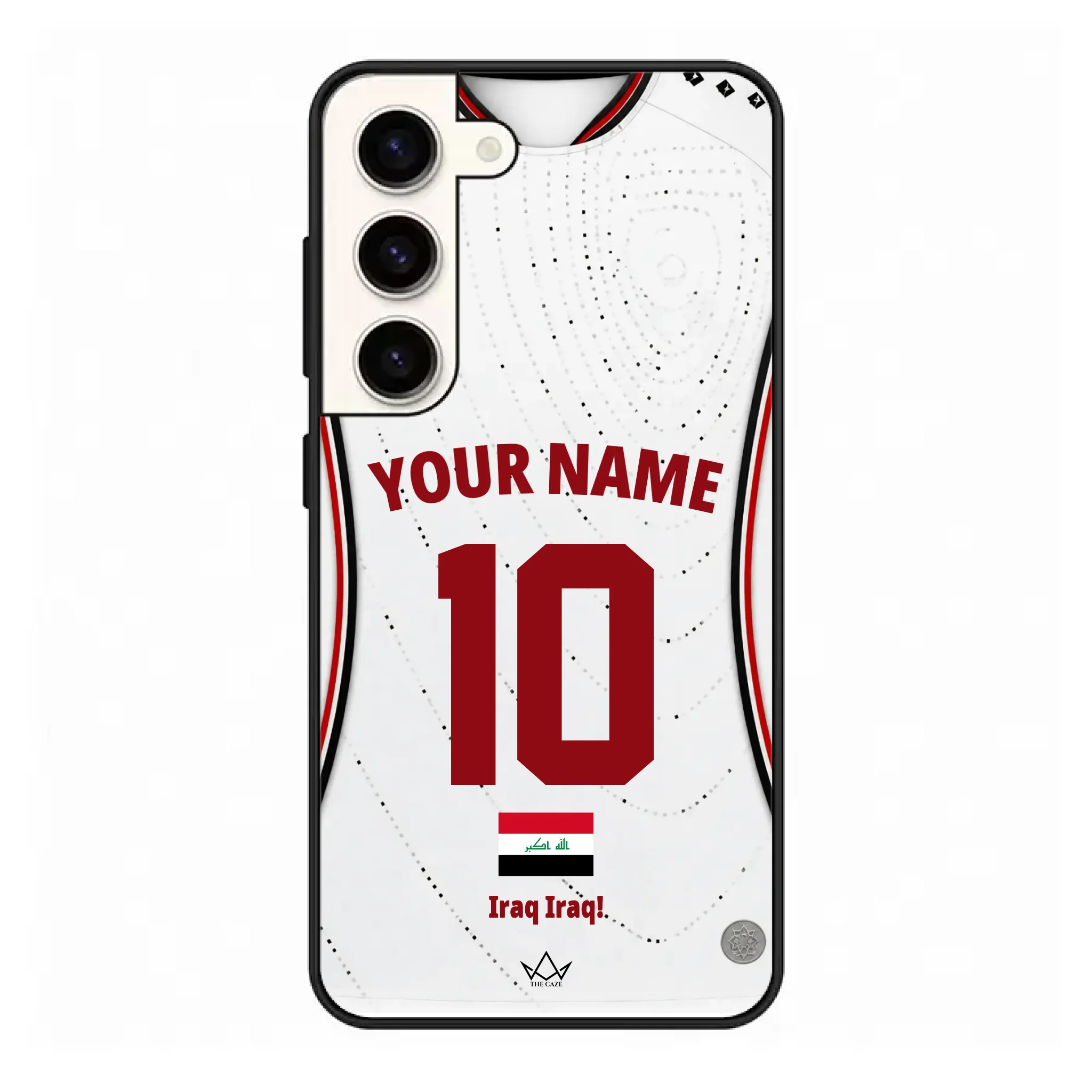 Custom Iraq World Cup 2026 Phone Case