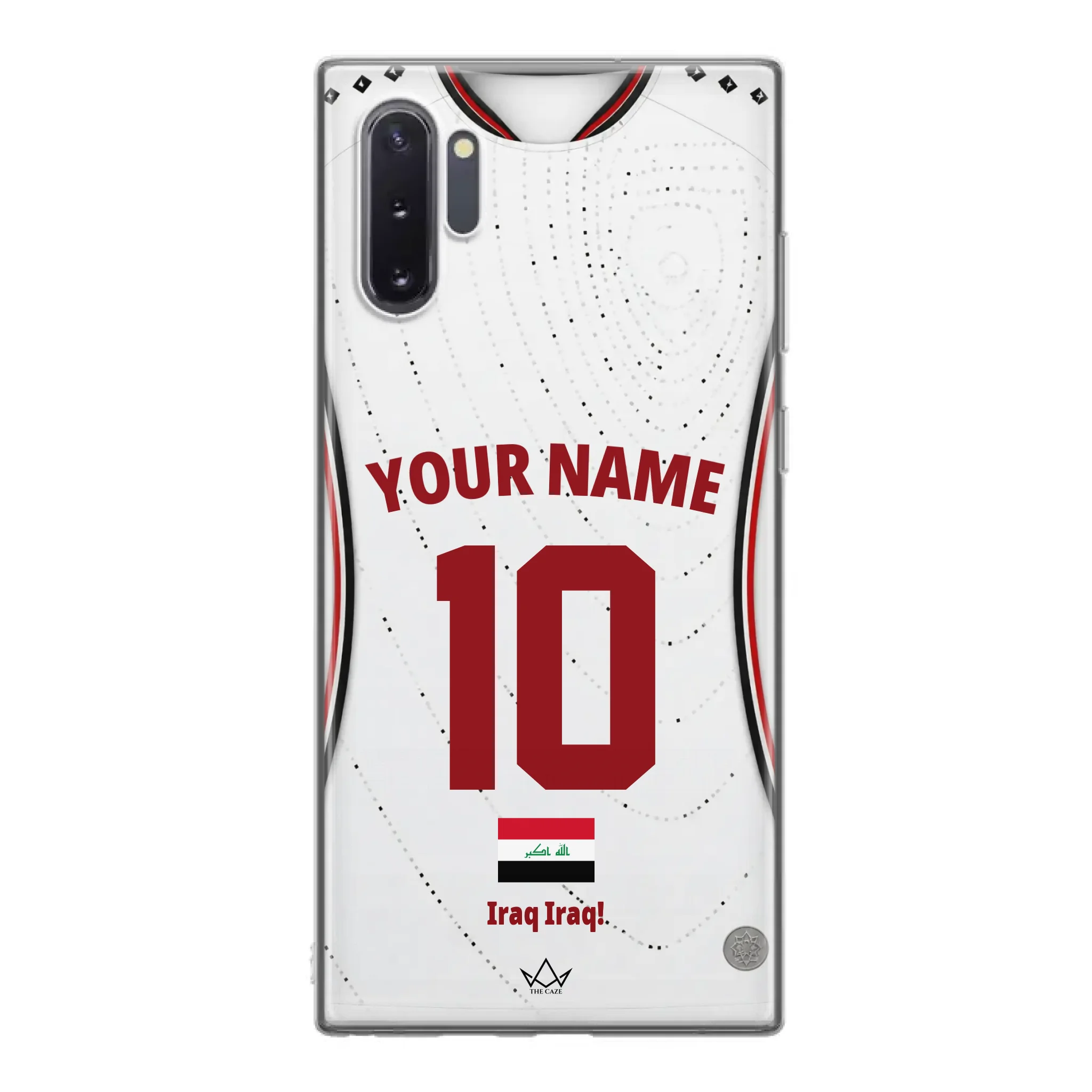 Custom Iraq World Cup 2026 Phone Case