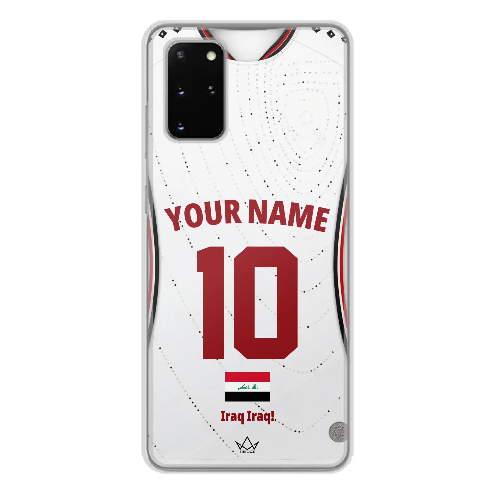 Custom Iraq World Cup 2026 Phone Case