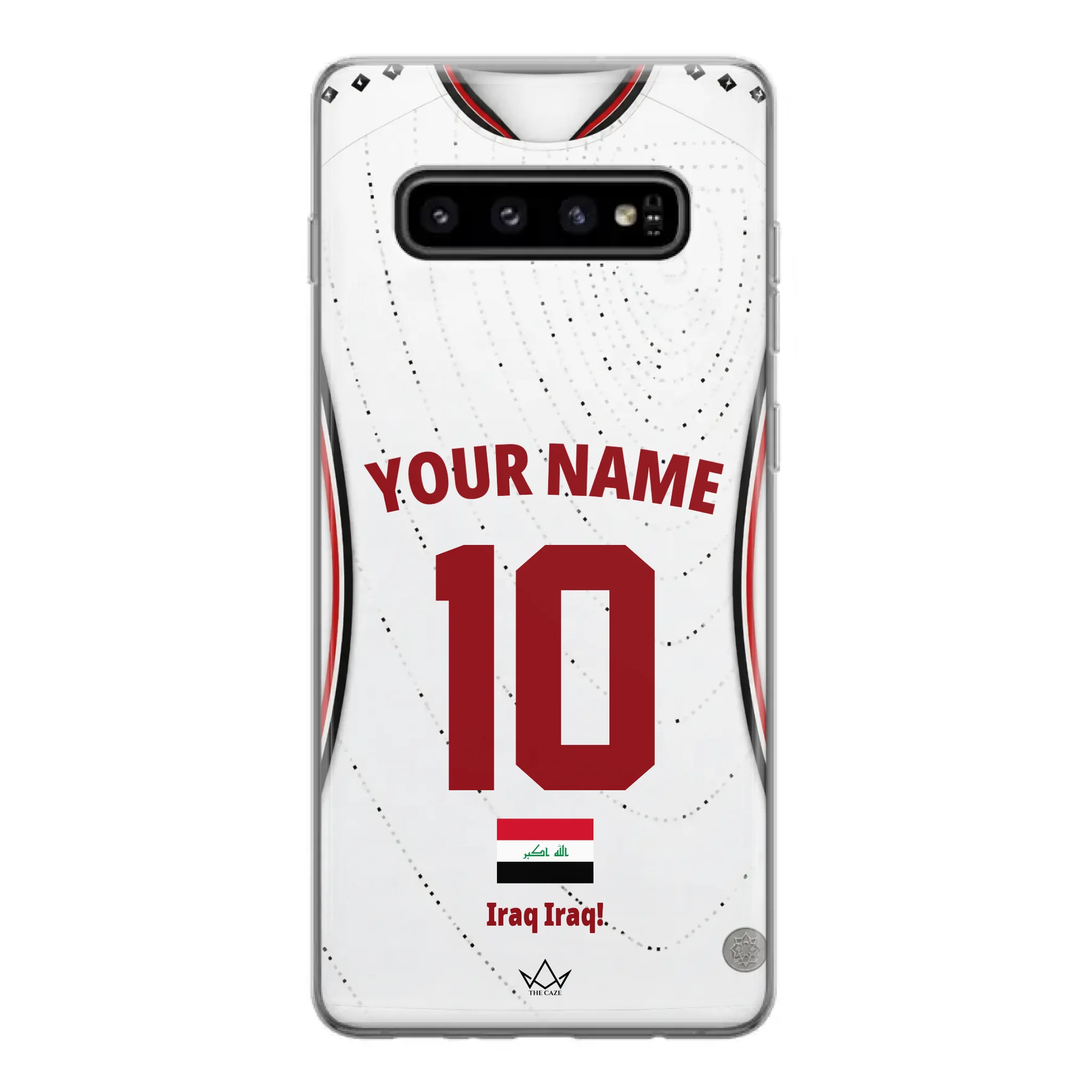 Custom Iraq World Cup 2026 Phone Case