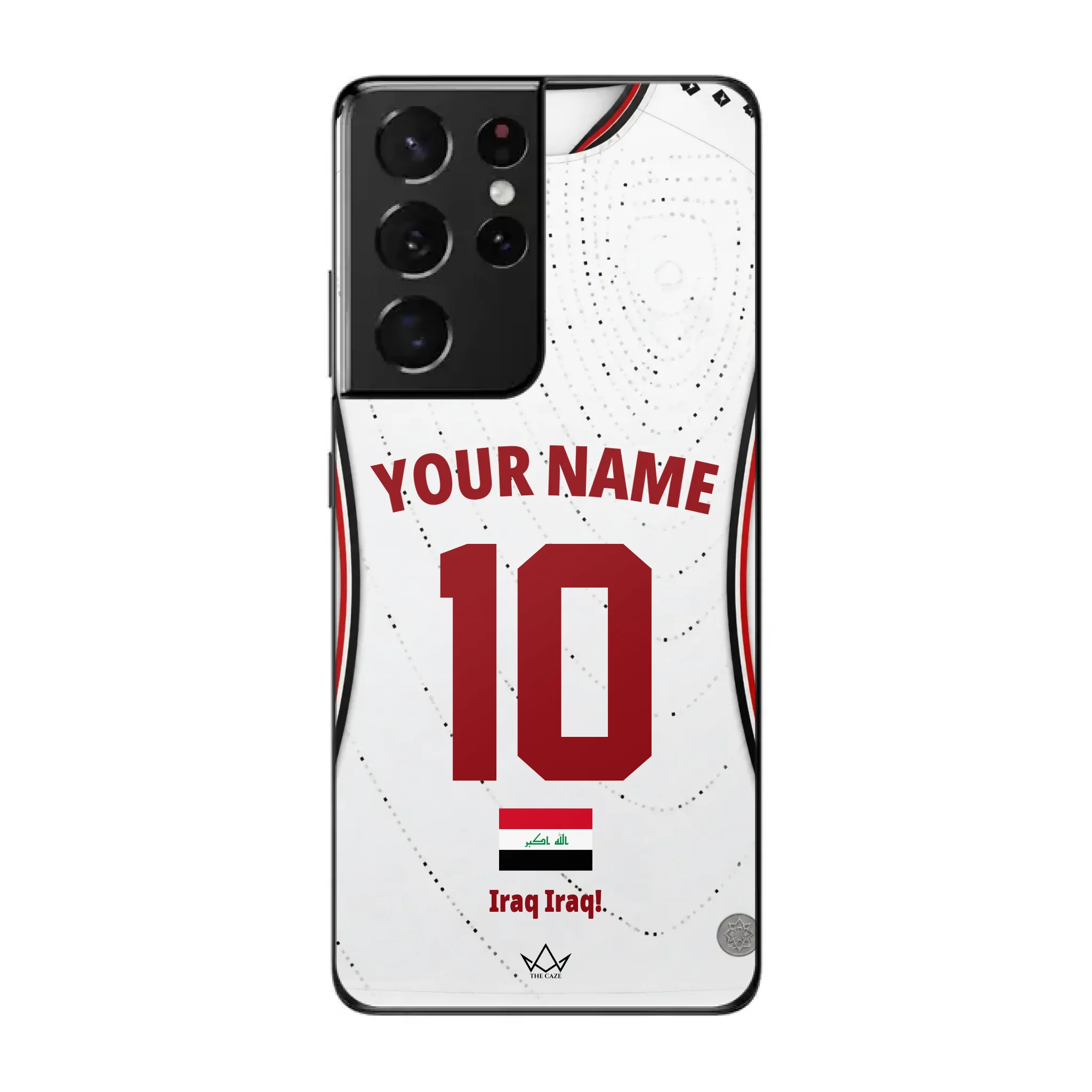 Custom Iraq World Cup 2026 Phone Case