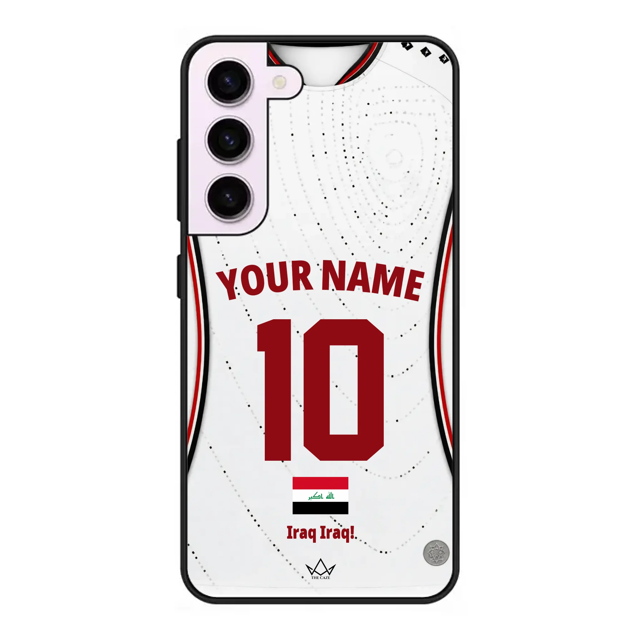 Custom Iraq World Cup 2026 Phone Case