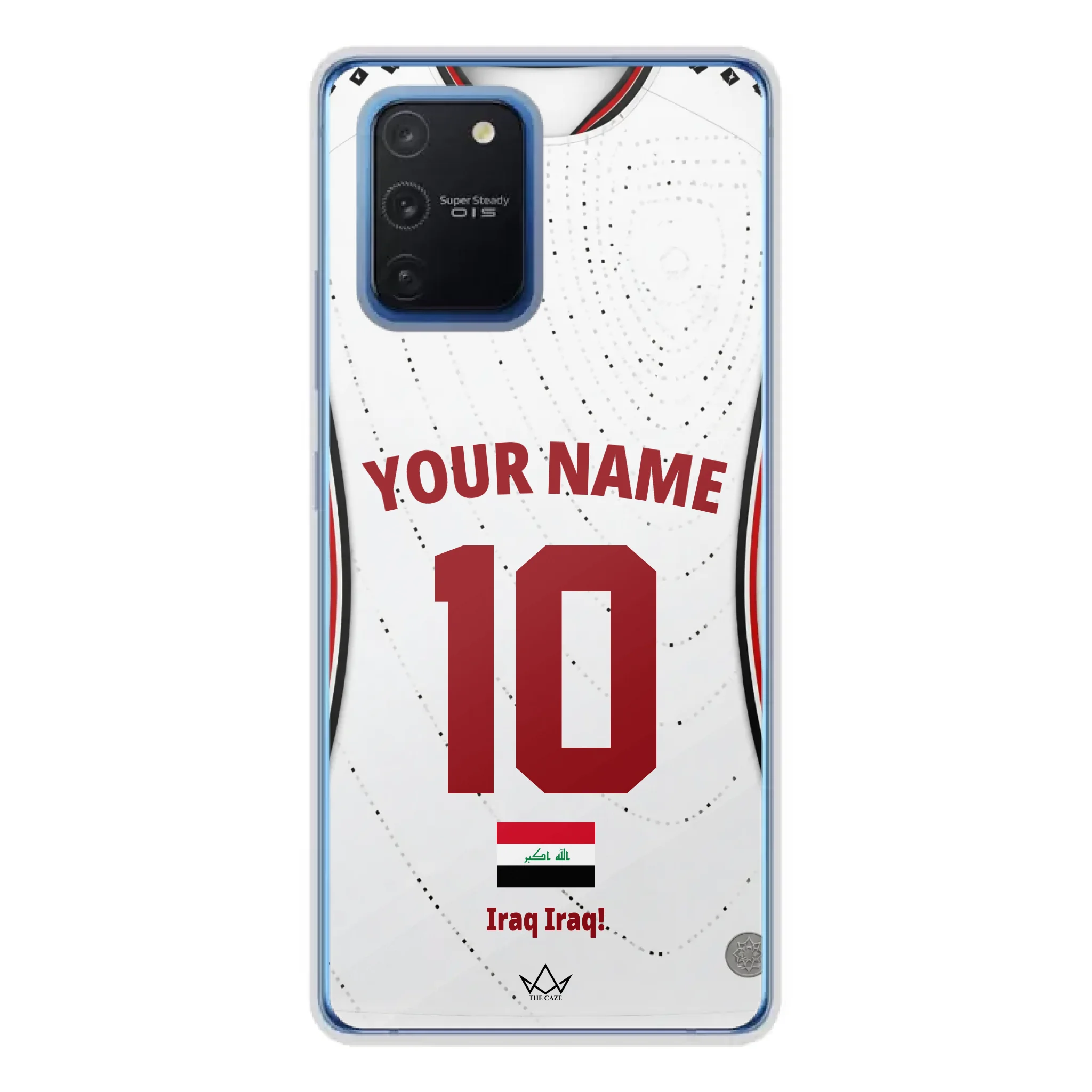 Custom Iraq World Cup 2026 Phone Case