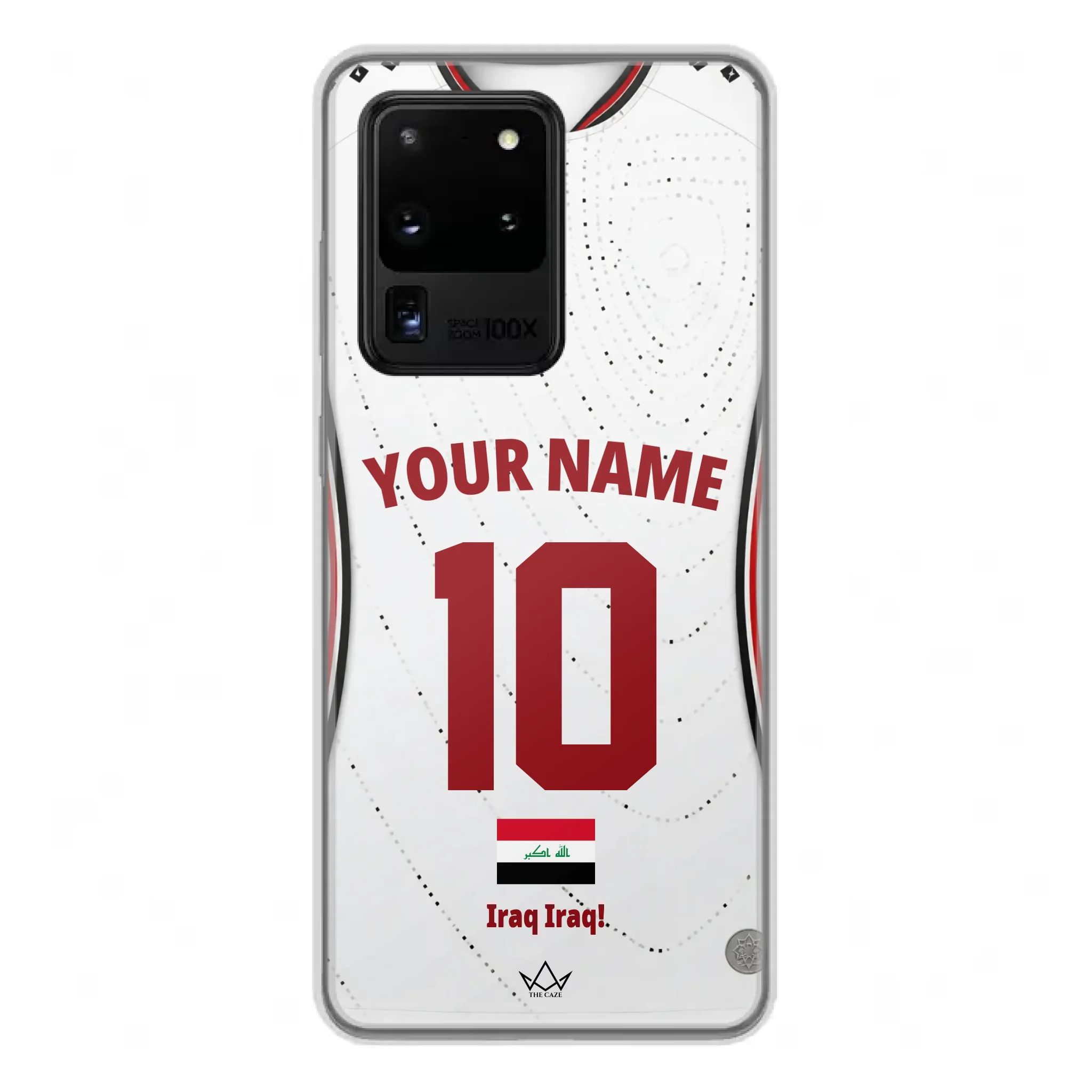 Custom Iraq World Cup 2026 Phone Case