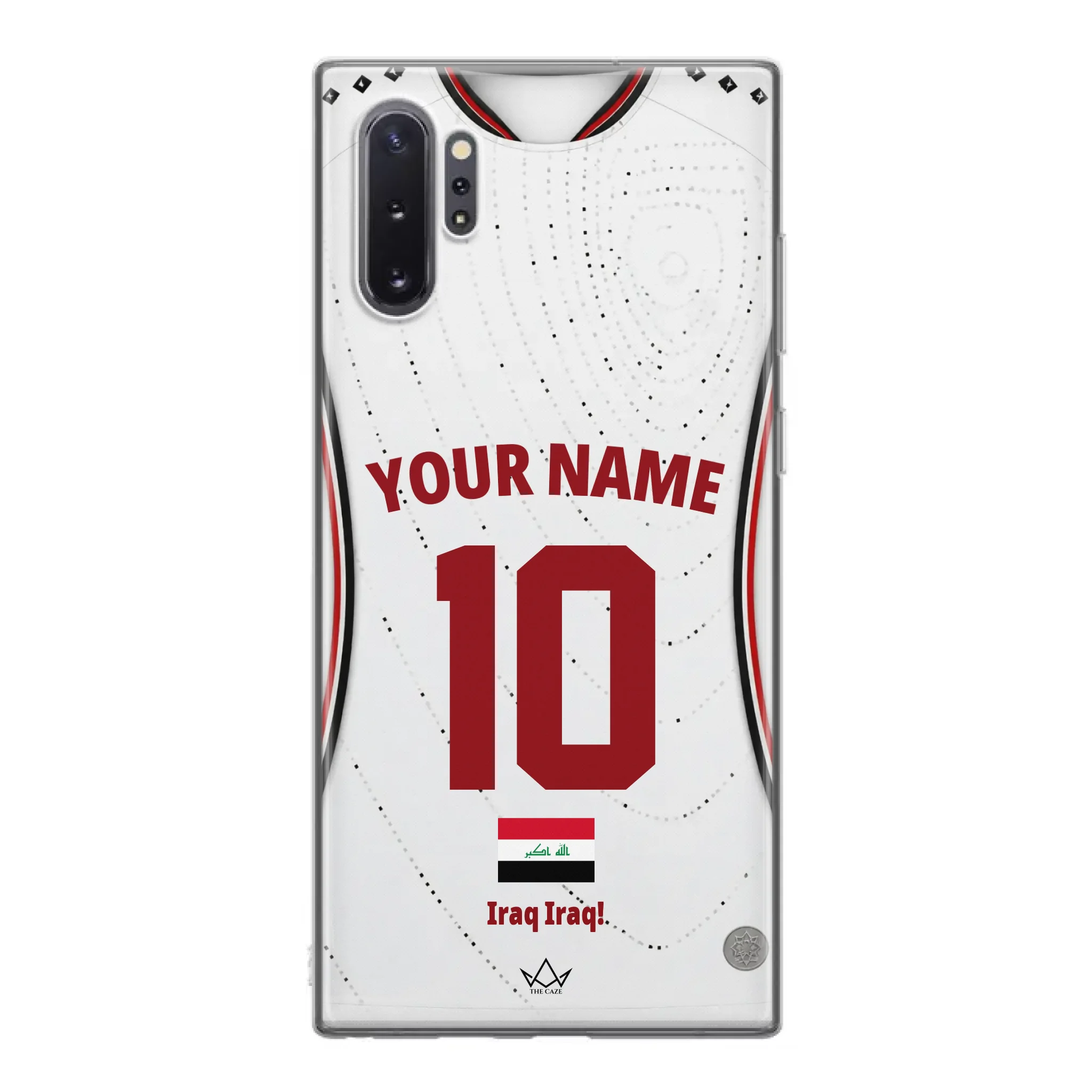 Custom Iraq World Cup 2026 Phone Case