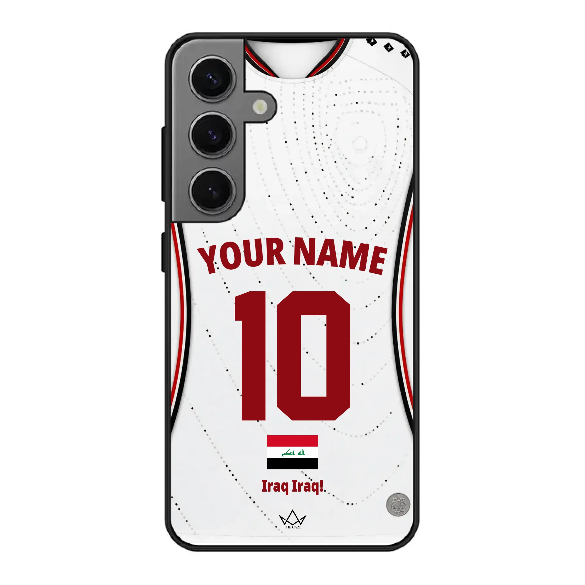 Custom Iraq World Cup 2026 Phone Case