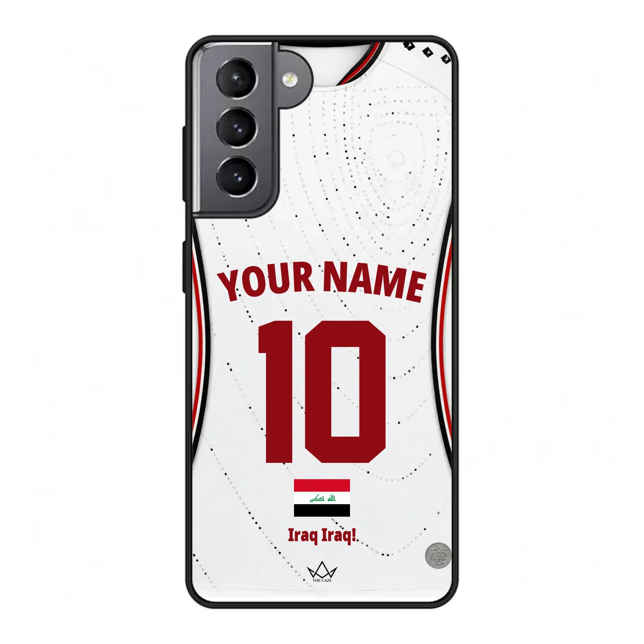 Custom Iraq World Cup 2026 Phone Case