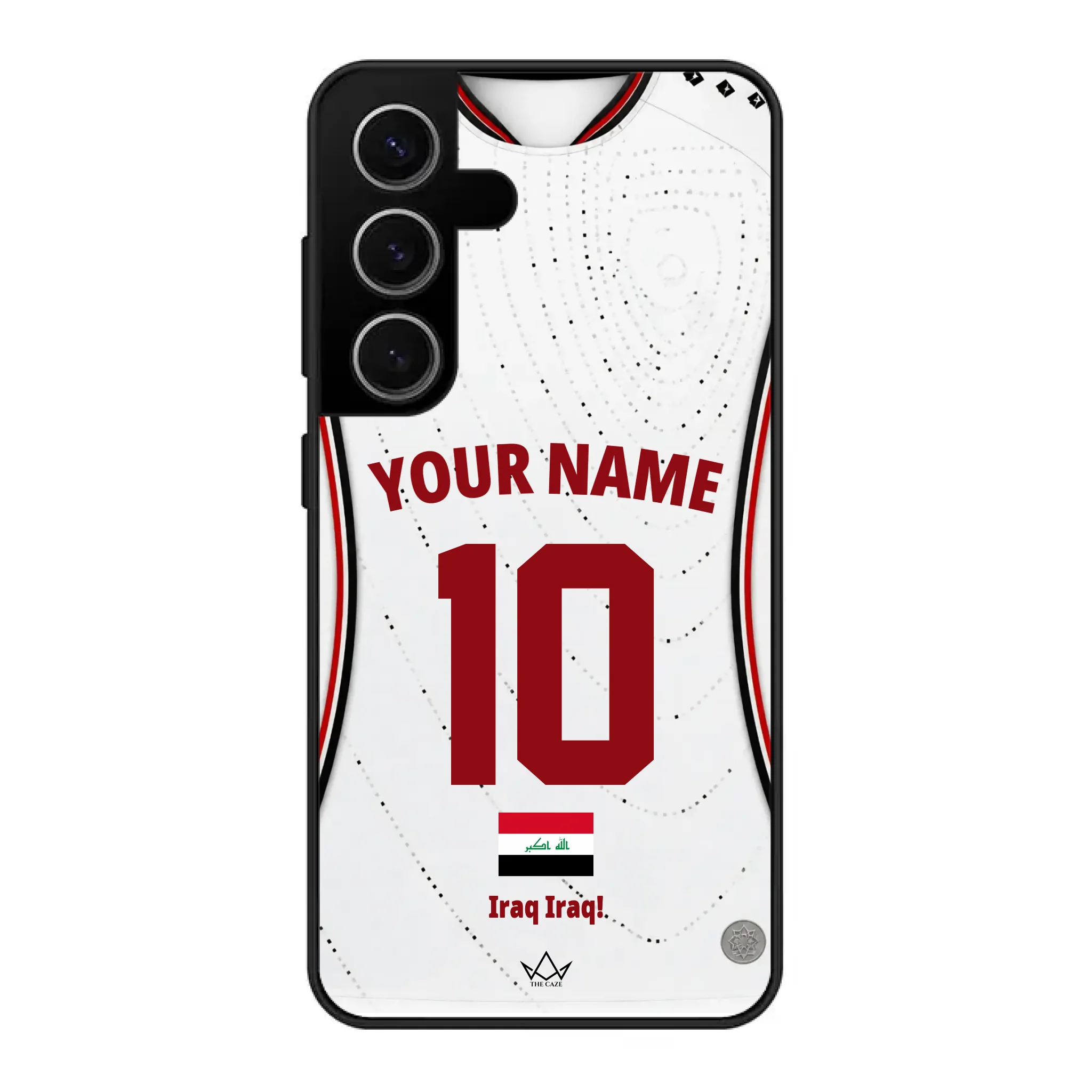 Custom Iraq World Cup 2026 Phone Case