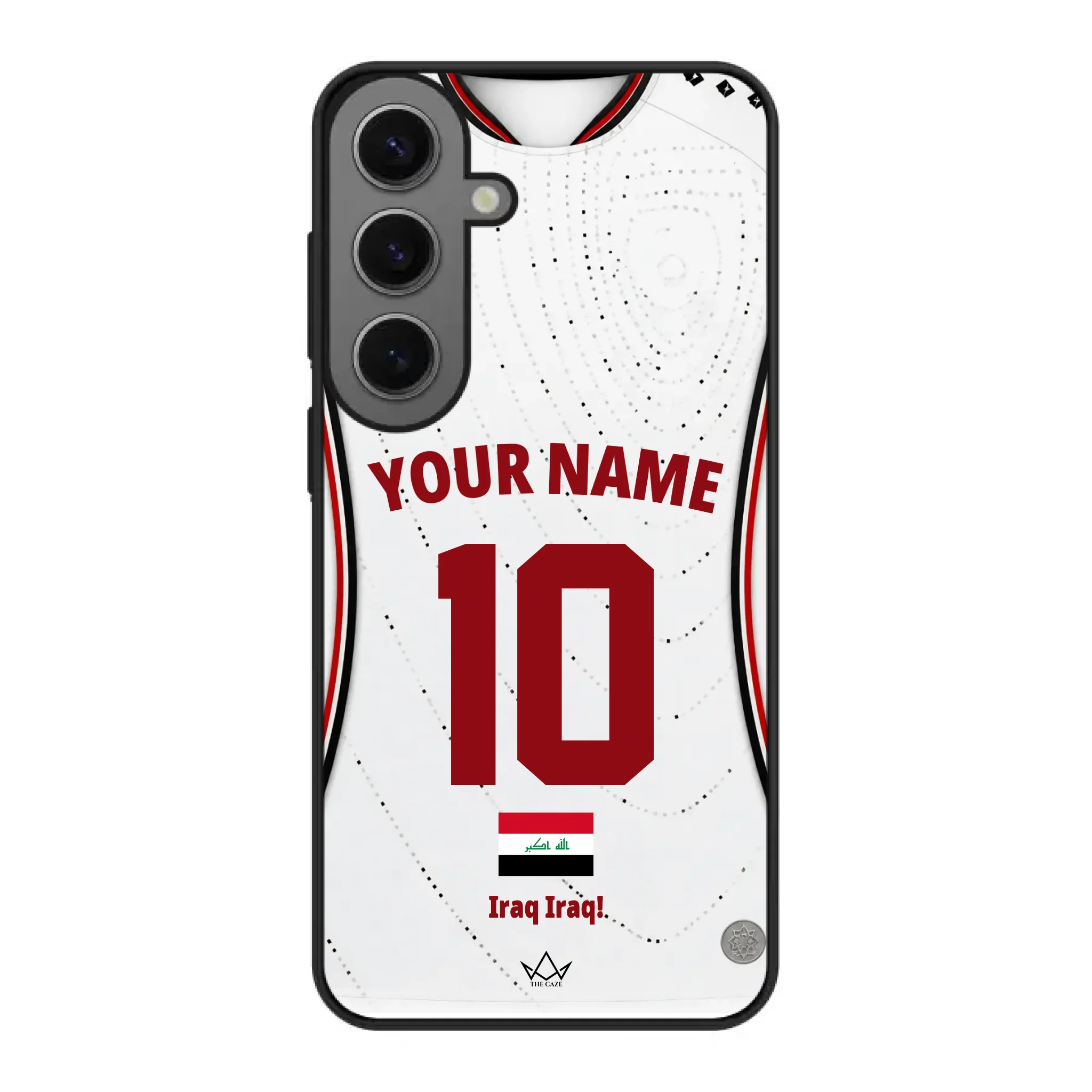 Custom Iraq World Cup 2026 Phone Case