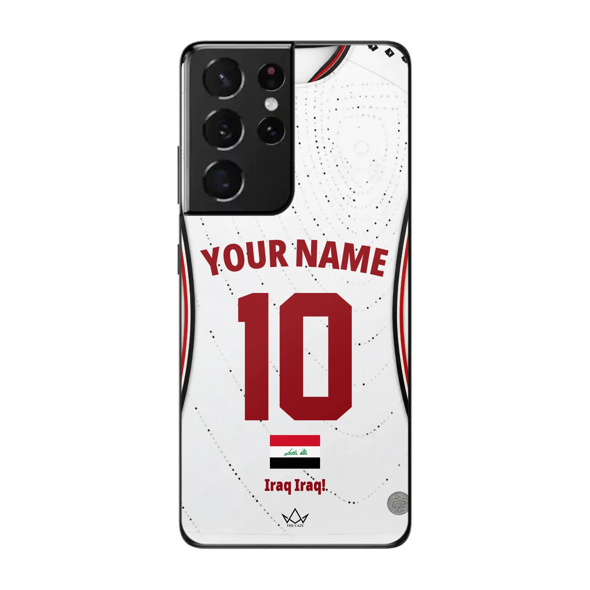 Custom Iraq World Cup 2026 Phone Case