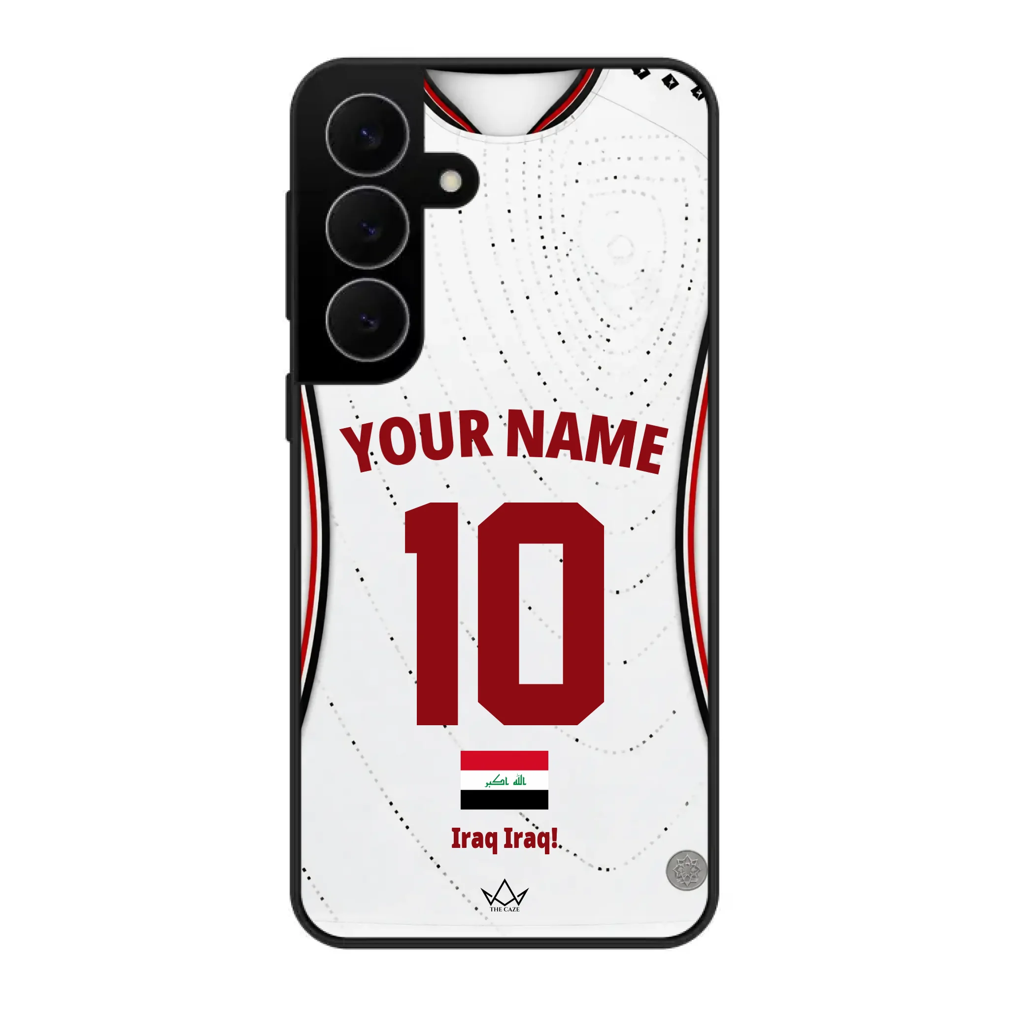 Custom Iraq World Cup 2026 Phone Case