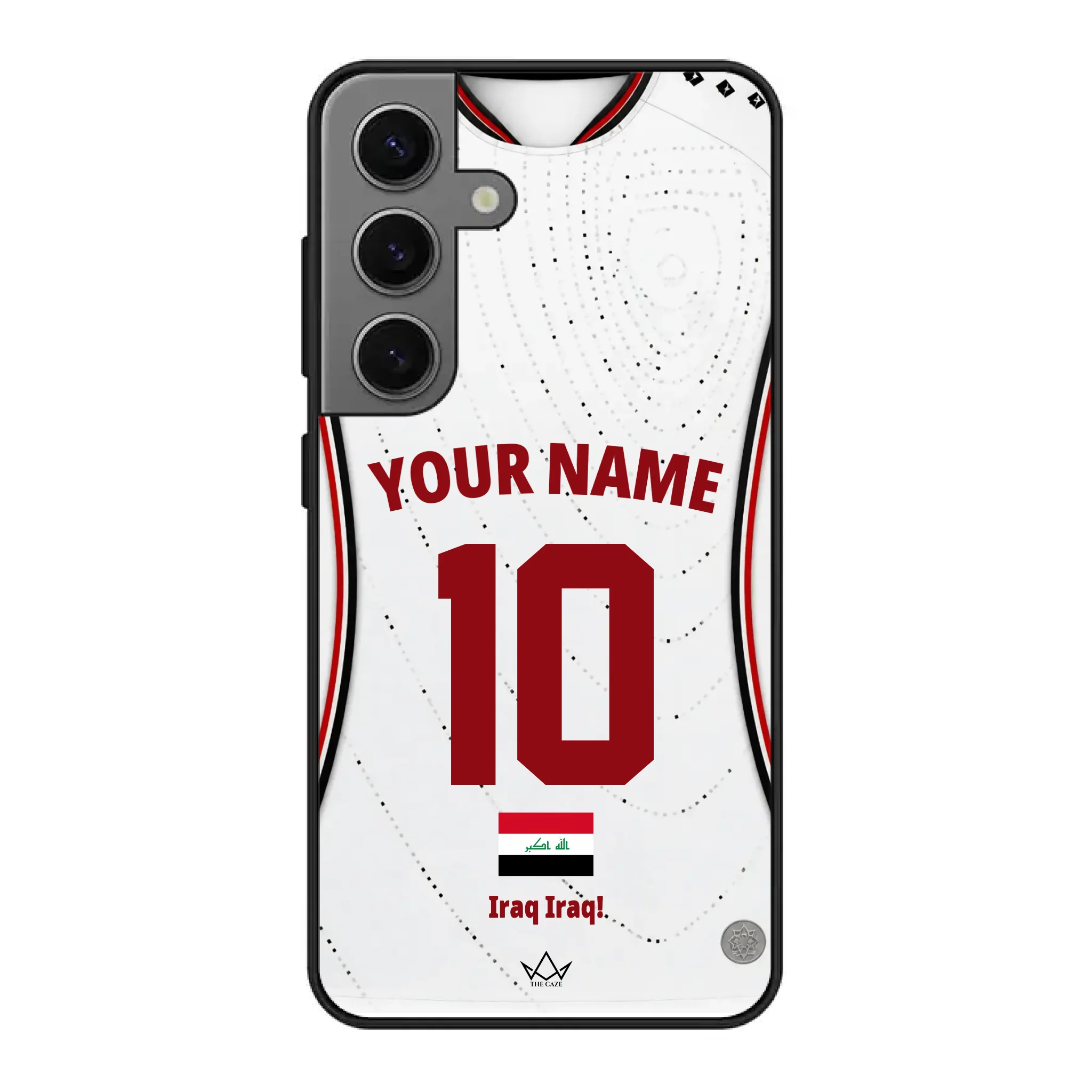 Custom Iraq World Cup 2026 Phone Case