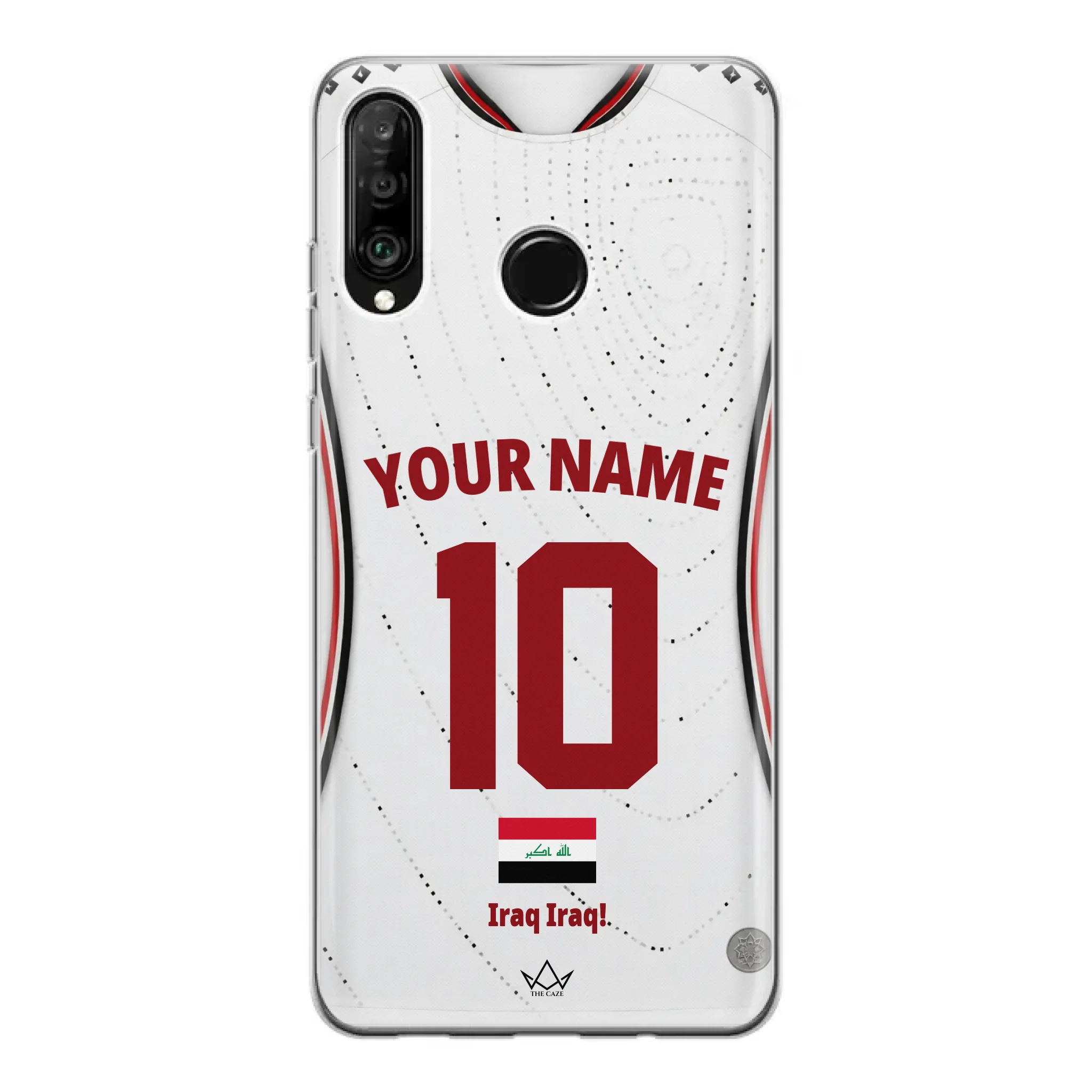 Custom Iraq World Cup 2026 Phone Case