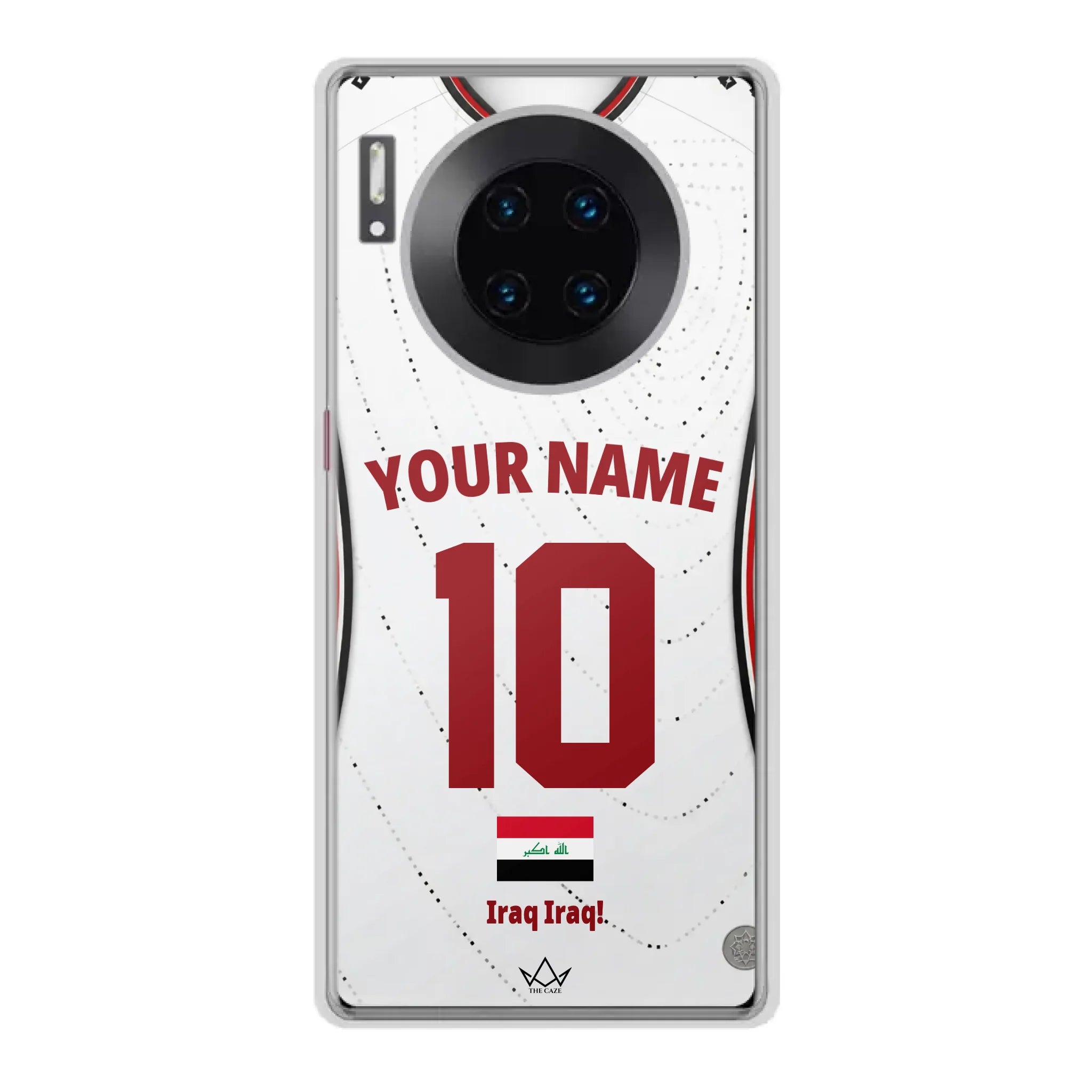 Custom Iraq World Cup 2026 Phone Case