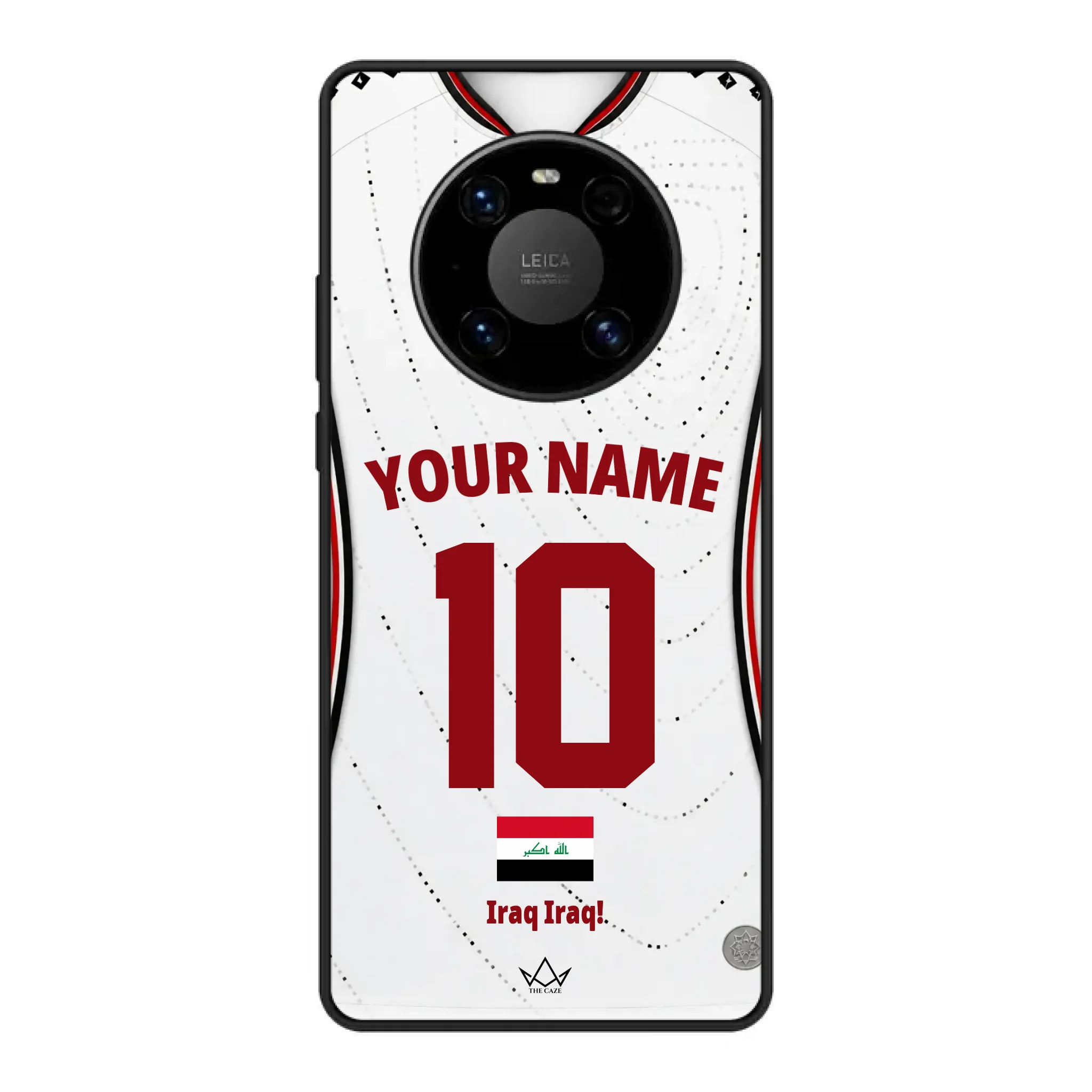 Custom Iraq World Cup 2026 Phone Case