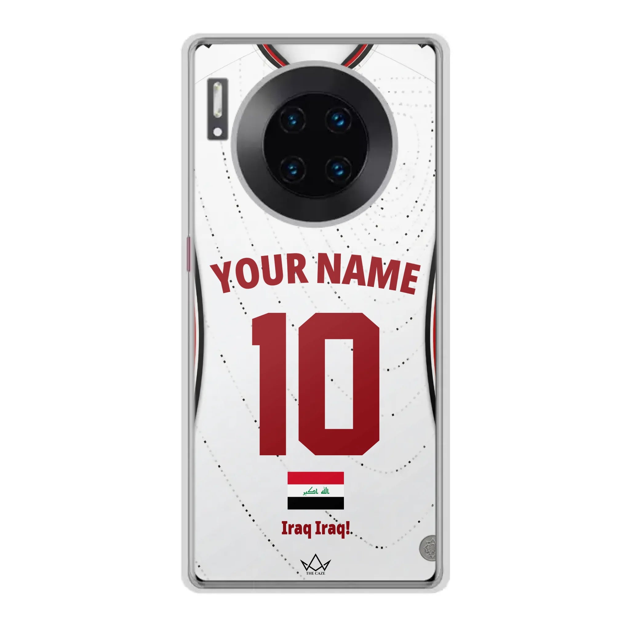 Custom Iraq World Cup 2026 Phone Case