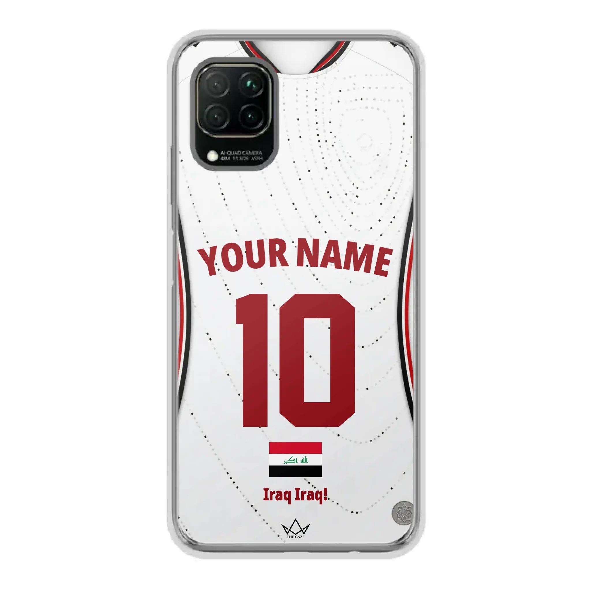 Custom Iraq World Cup 2026 Phone Case