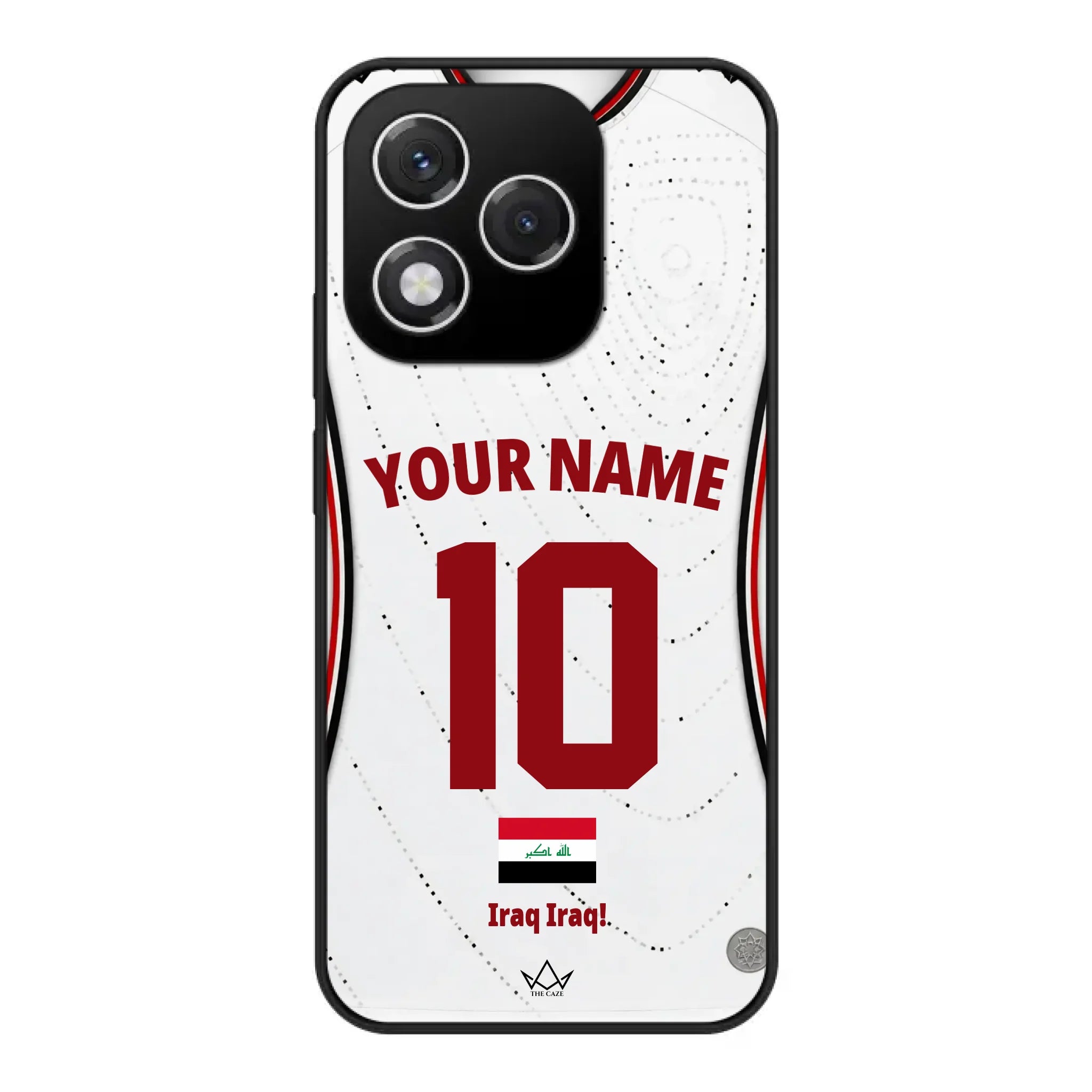 Custom Iraq World Cup 2026 Phone Case