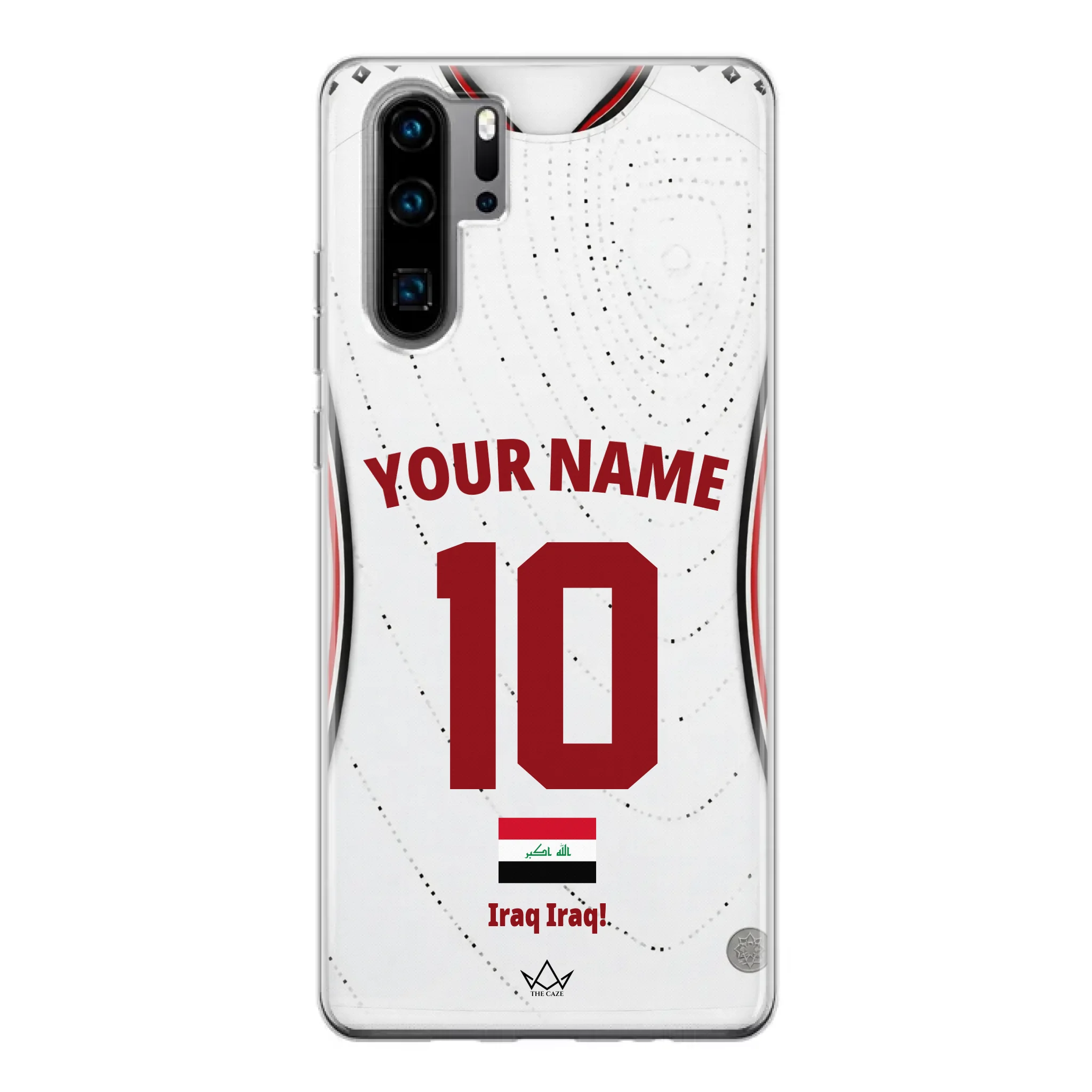 Custom Iraq World Cup 2026 Phone Case
