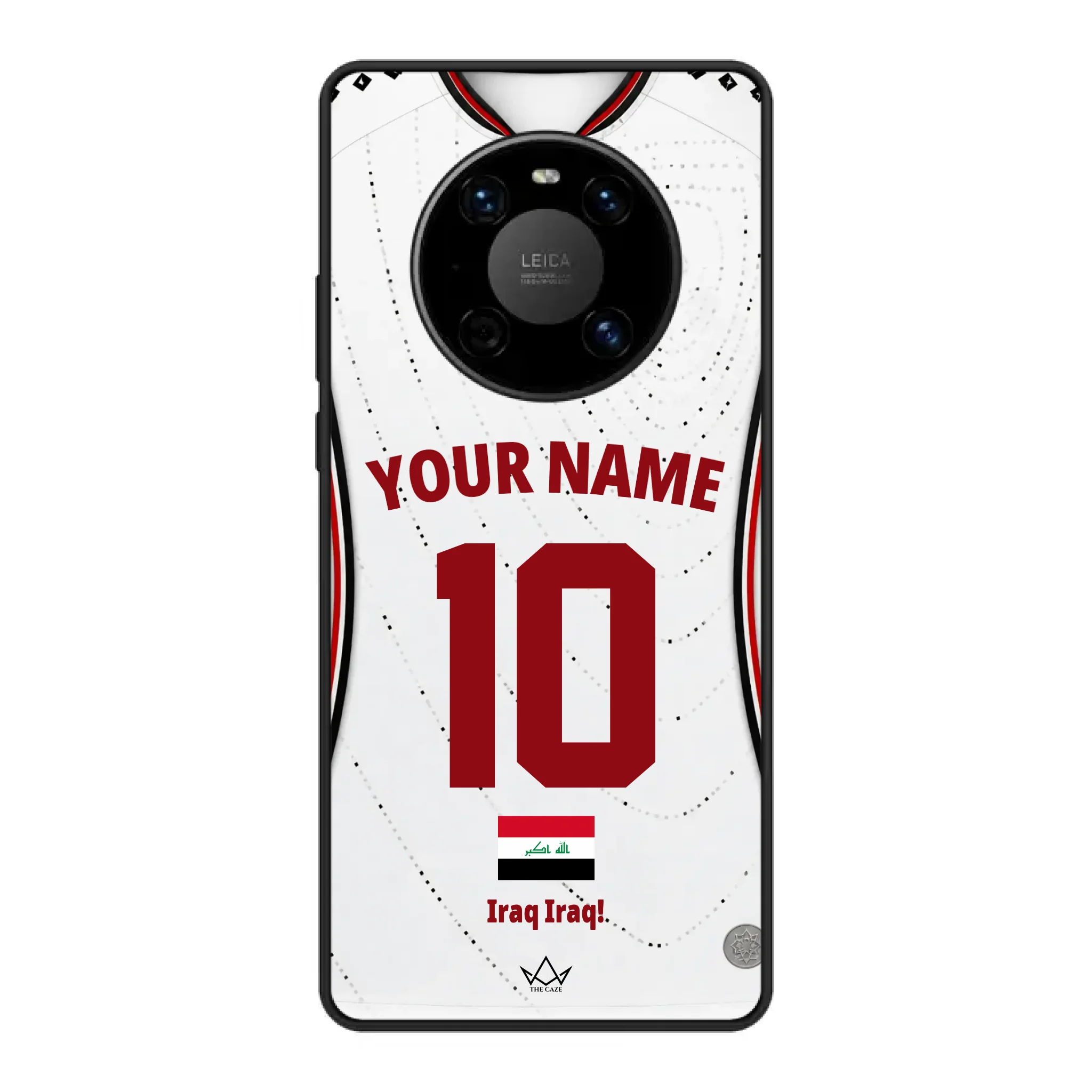 Custom Iraq World Cup 2026 Phone Case