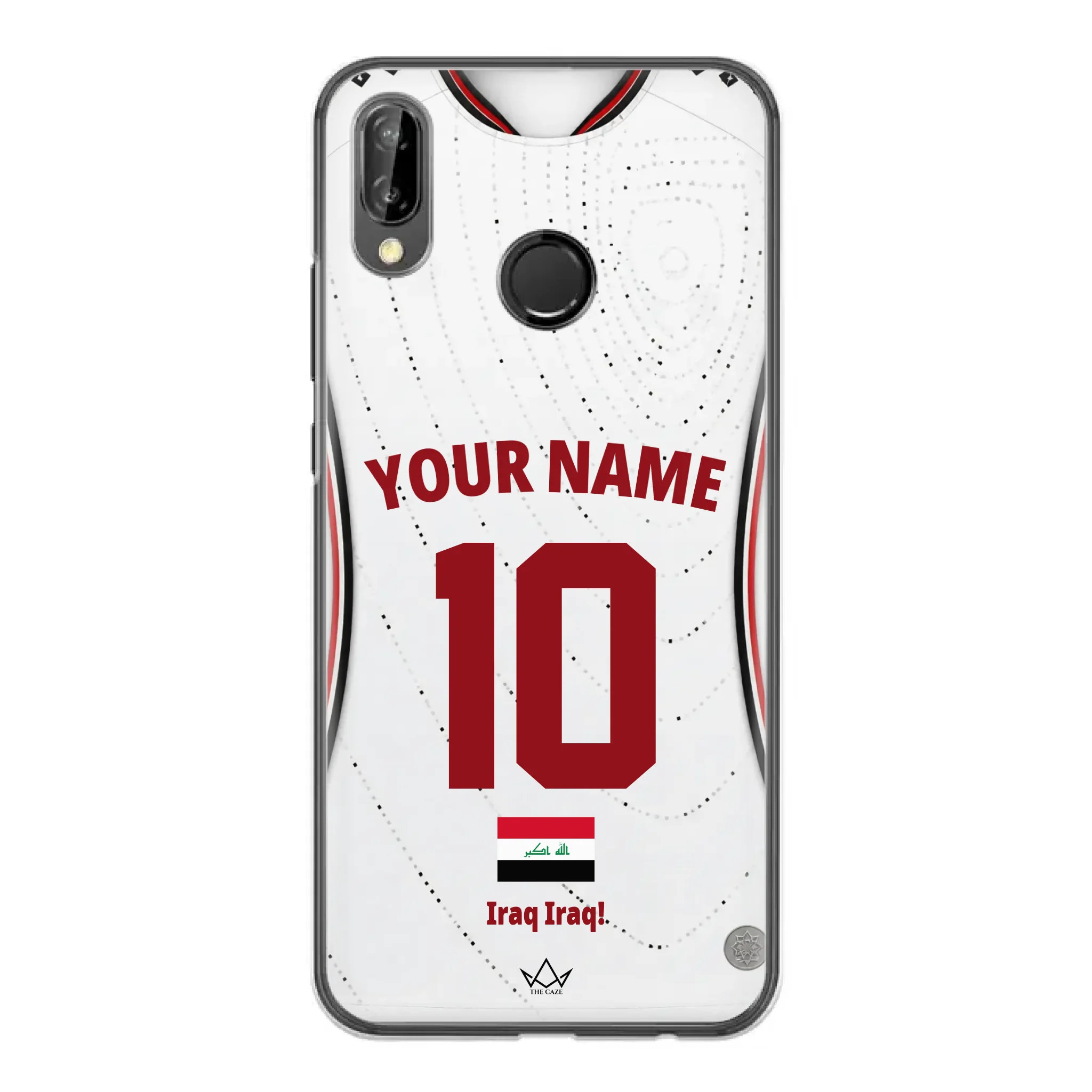 Custom Iraq World Cup 2026 Phone Case