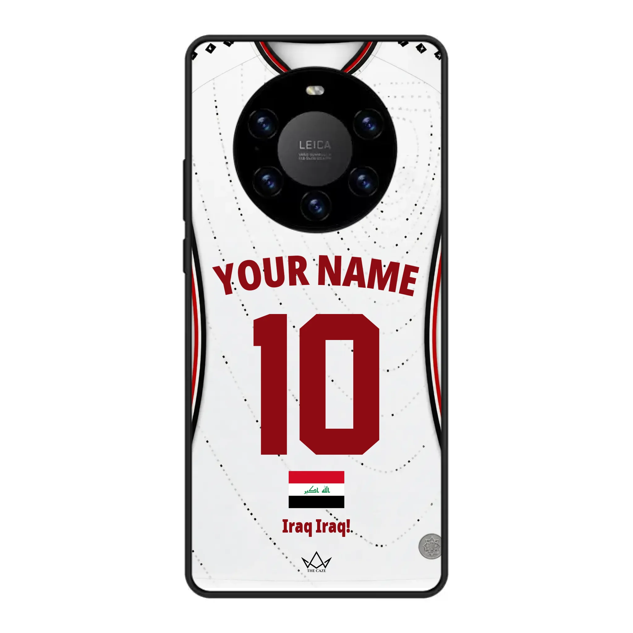 Custom Iraq World Cup 2026 Phone Case