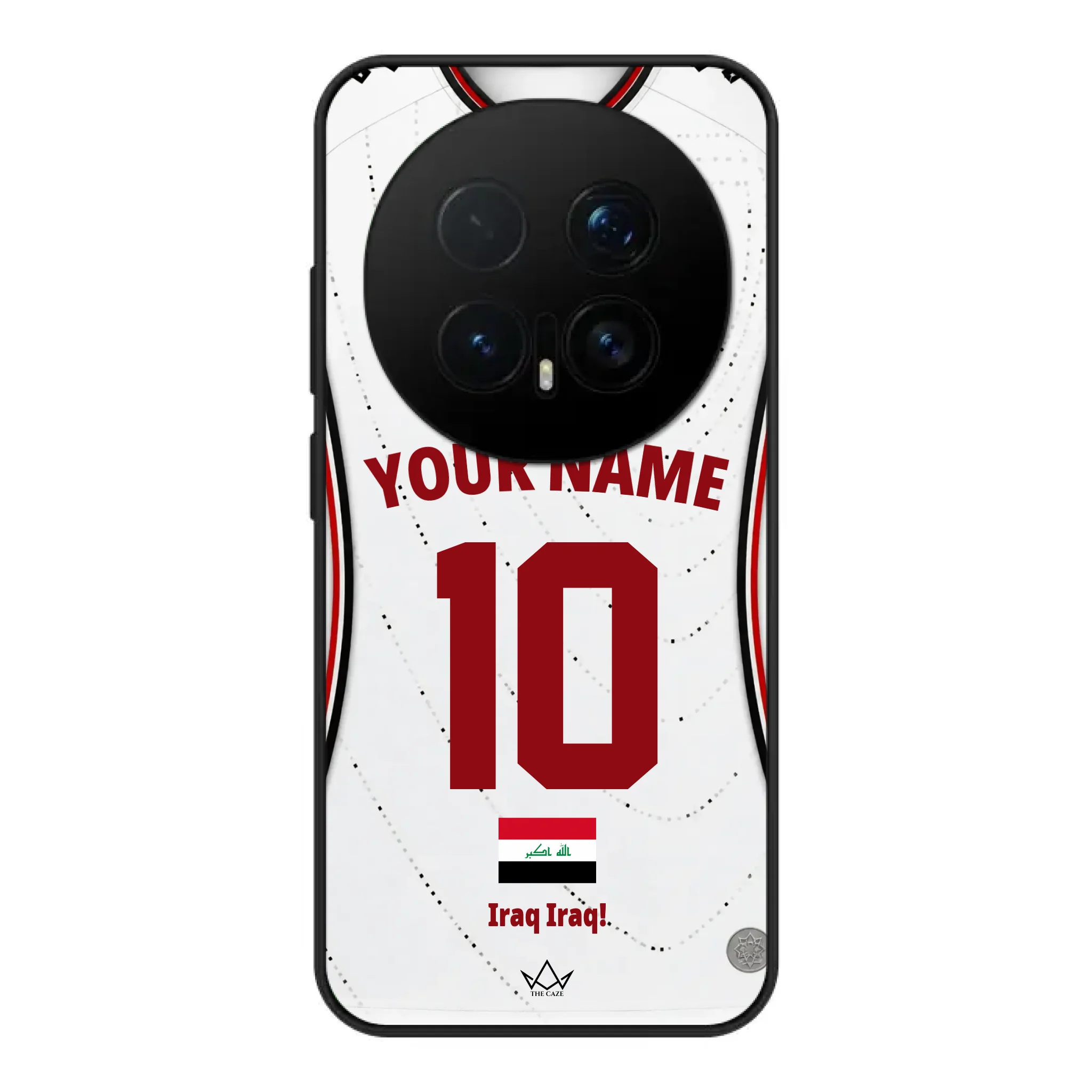 Custom Iraq World Cup 2026 Phone Case