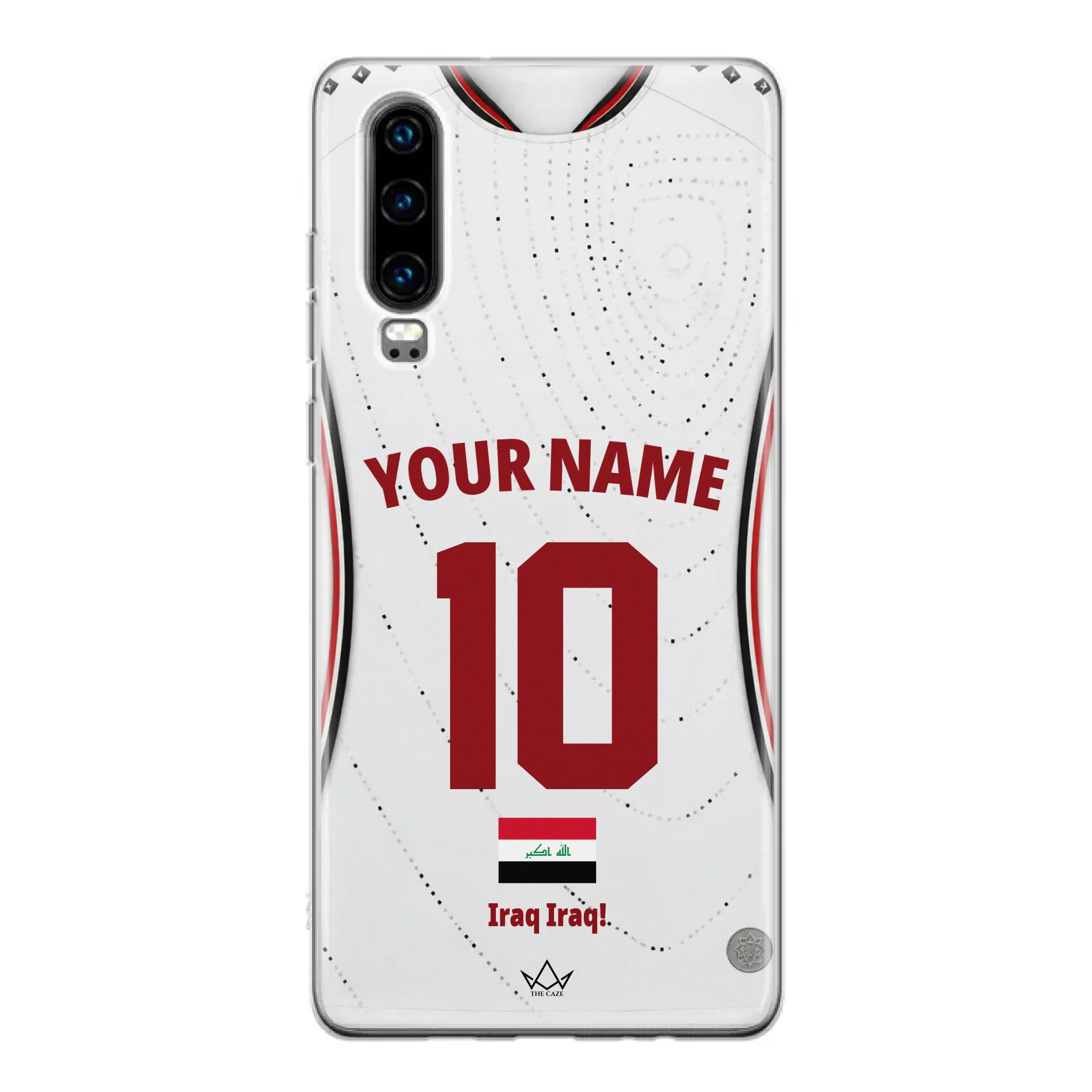 Custom Iraq World Cup 2026 Phone Case