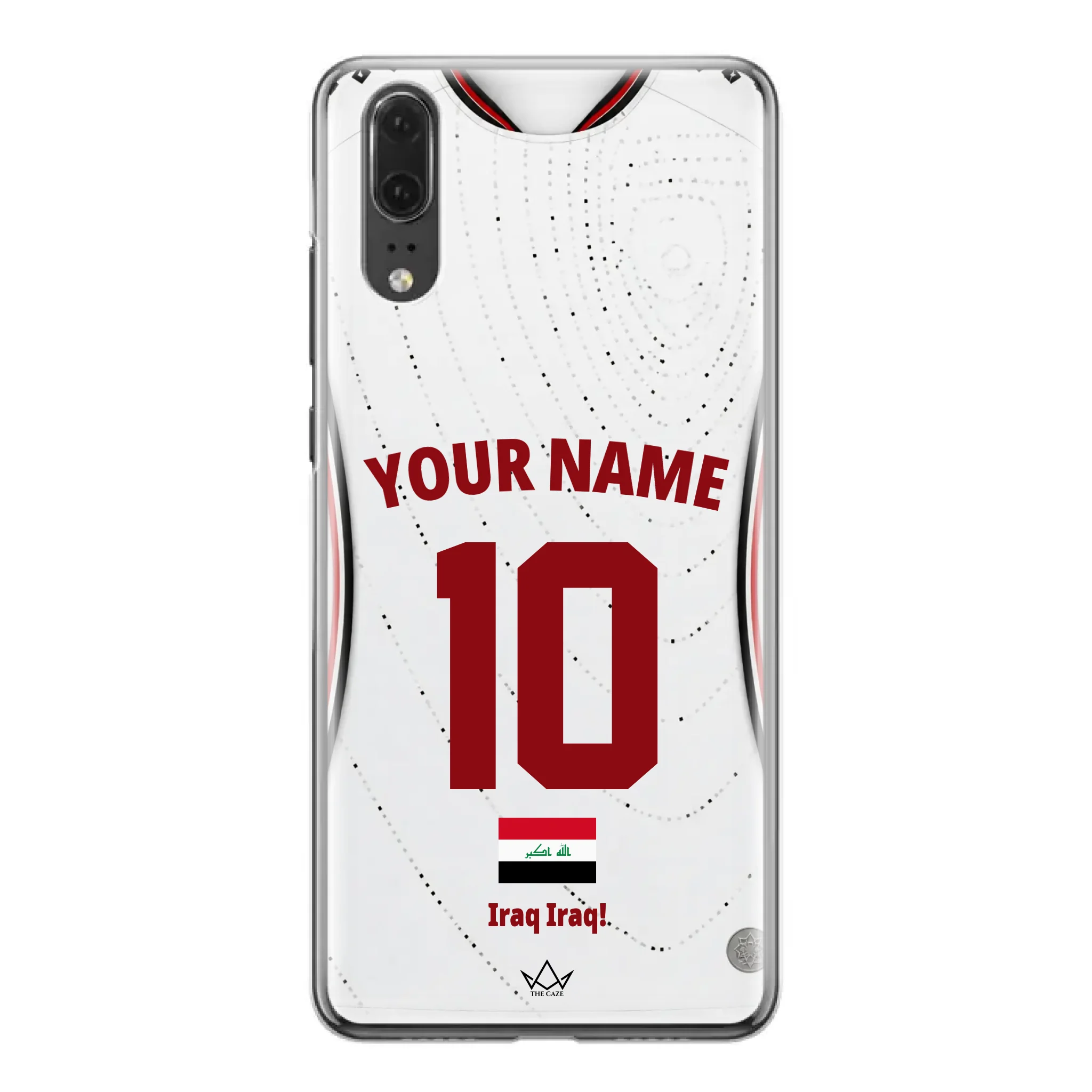 Custom Iraq World Cup 2026 Phone Case