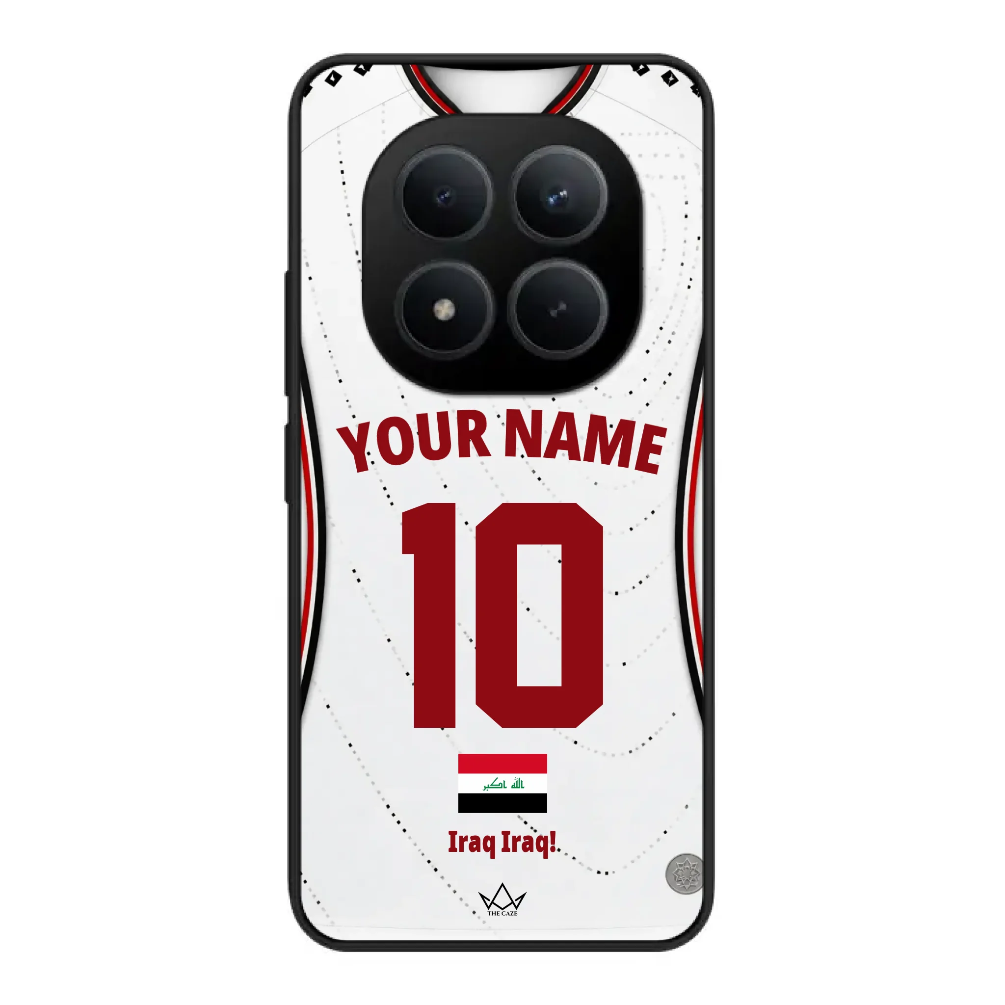 Custom Iraq World Cup 2026 Phone Case