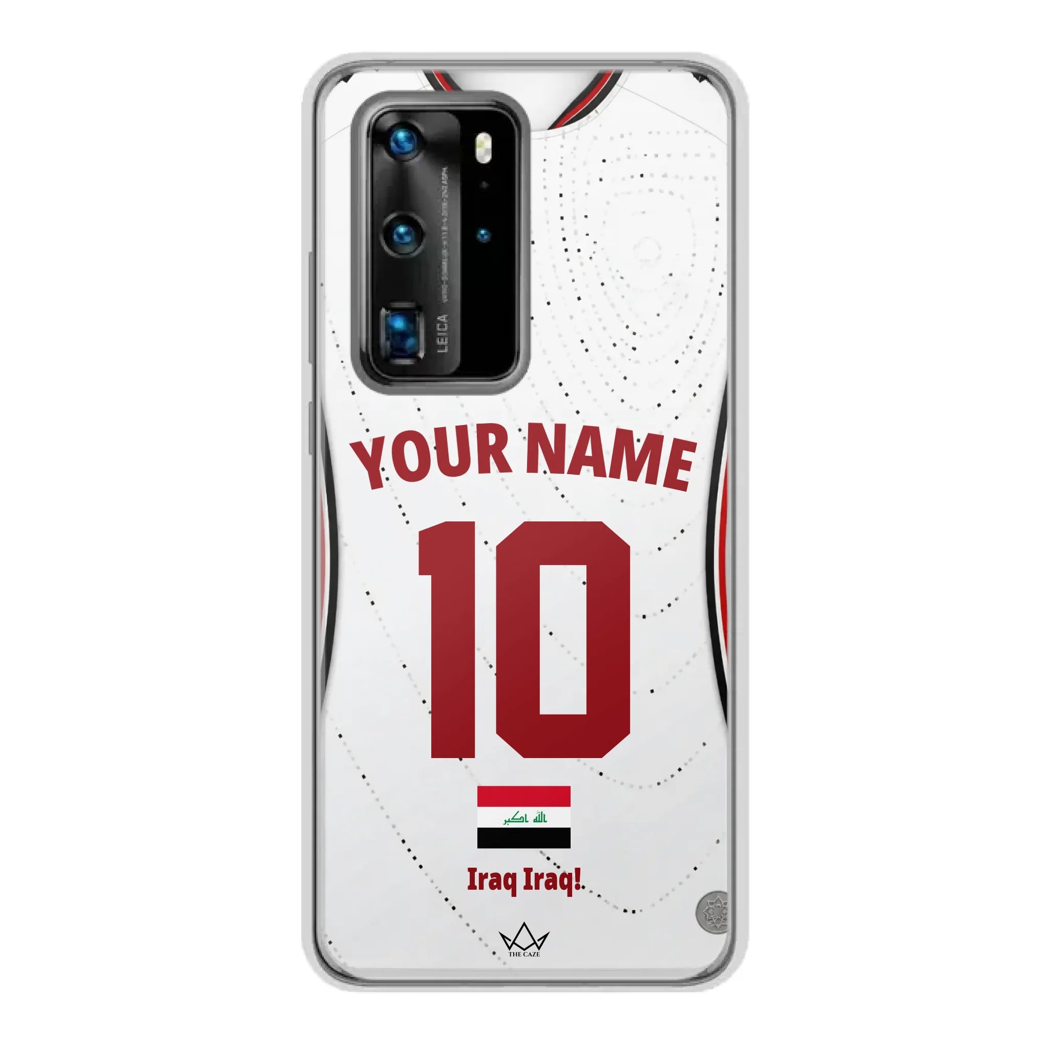 Custom Iraq World Cup 2026 Phone Case