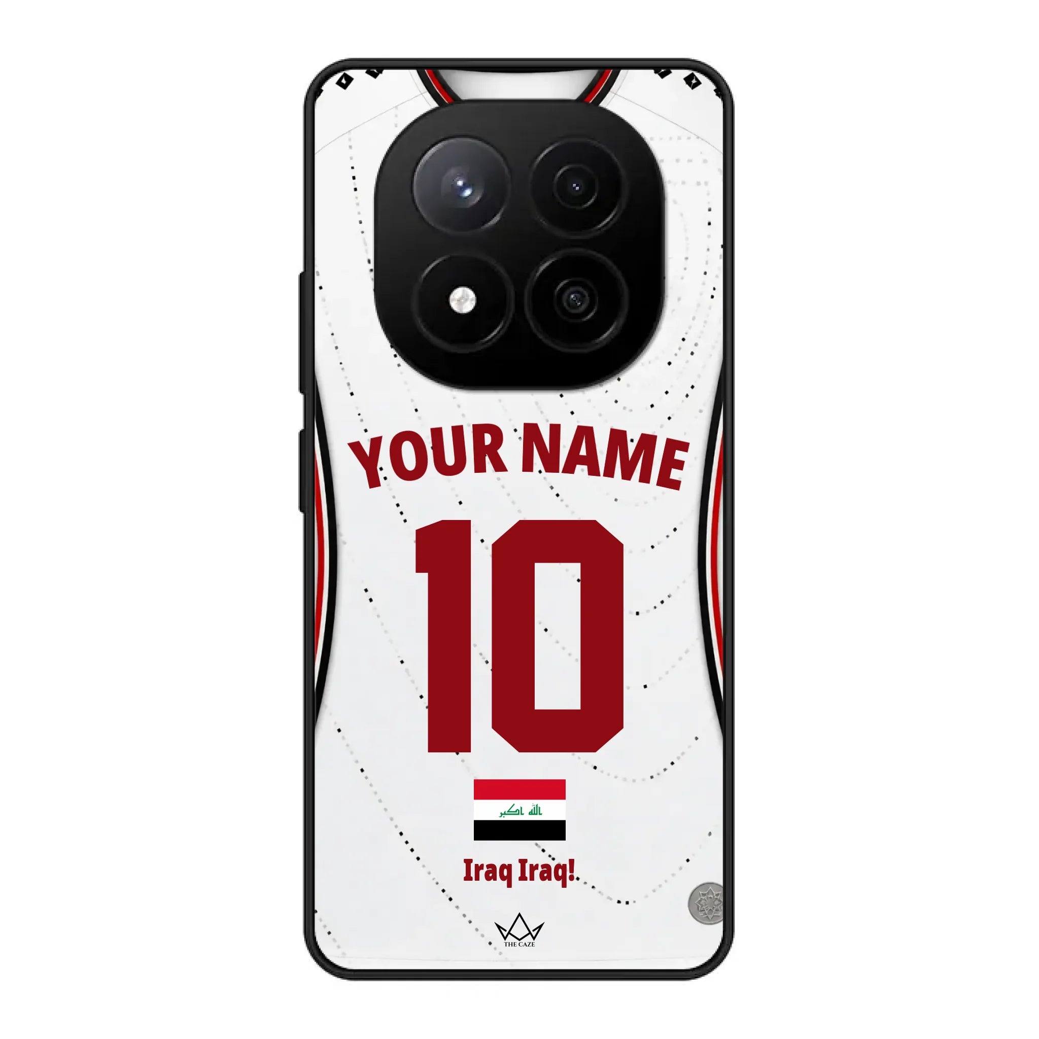 Custom Iraq World Cup 2026 Phone Case