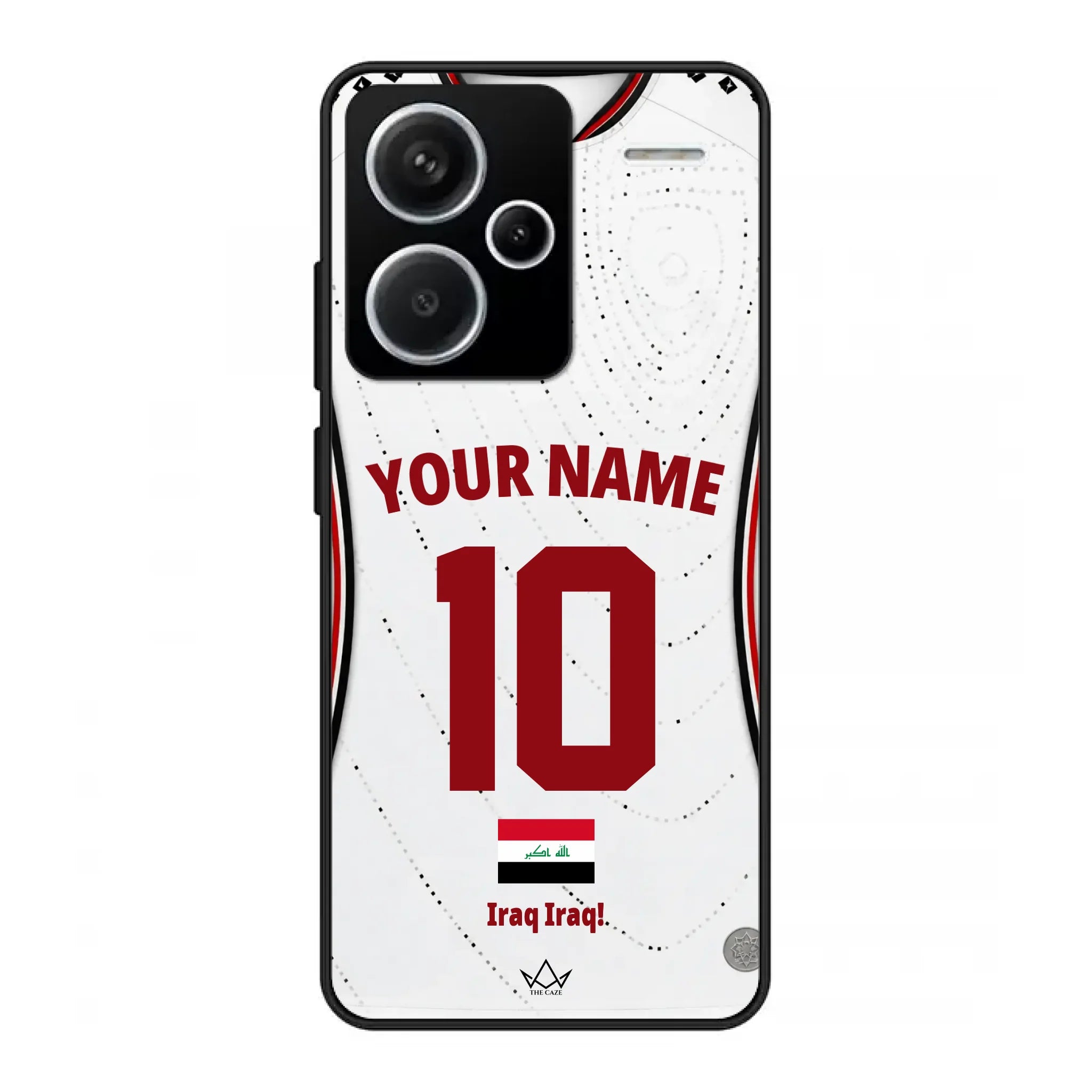 Custom Iraq World Cup 2026 Phone Case