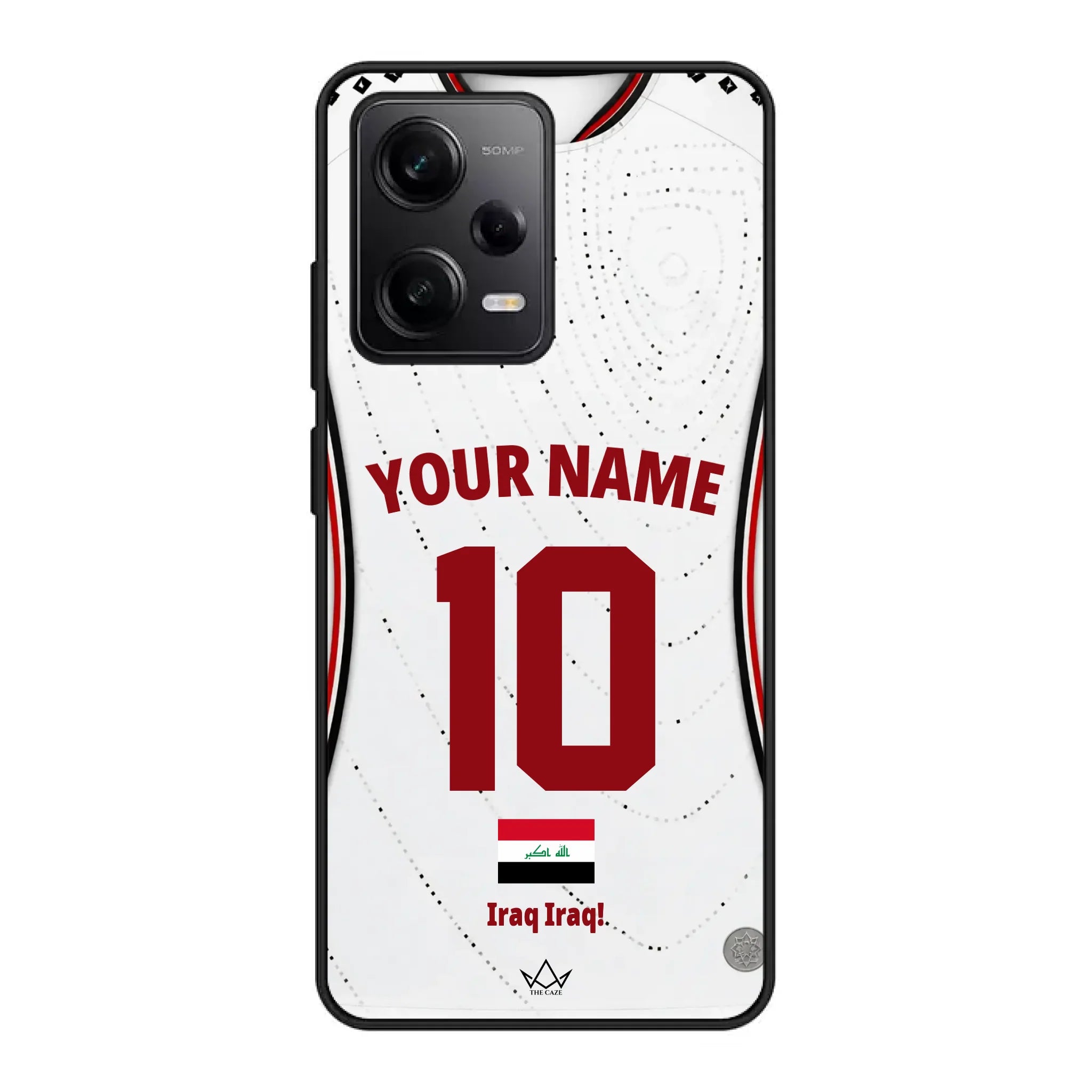 Custom Iraq World Cup 2026 Phone Case