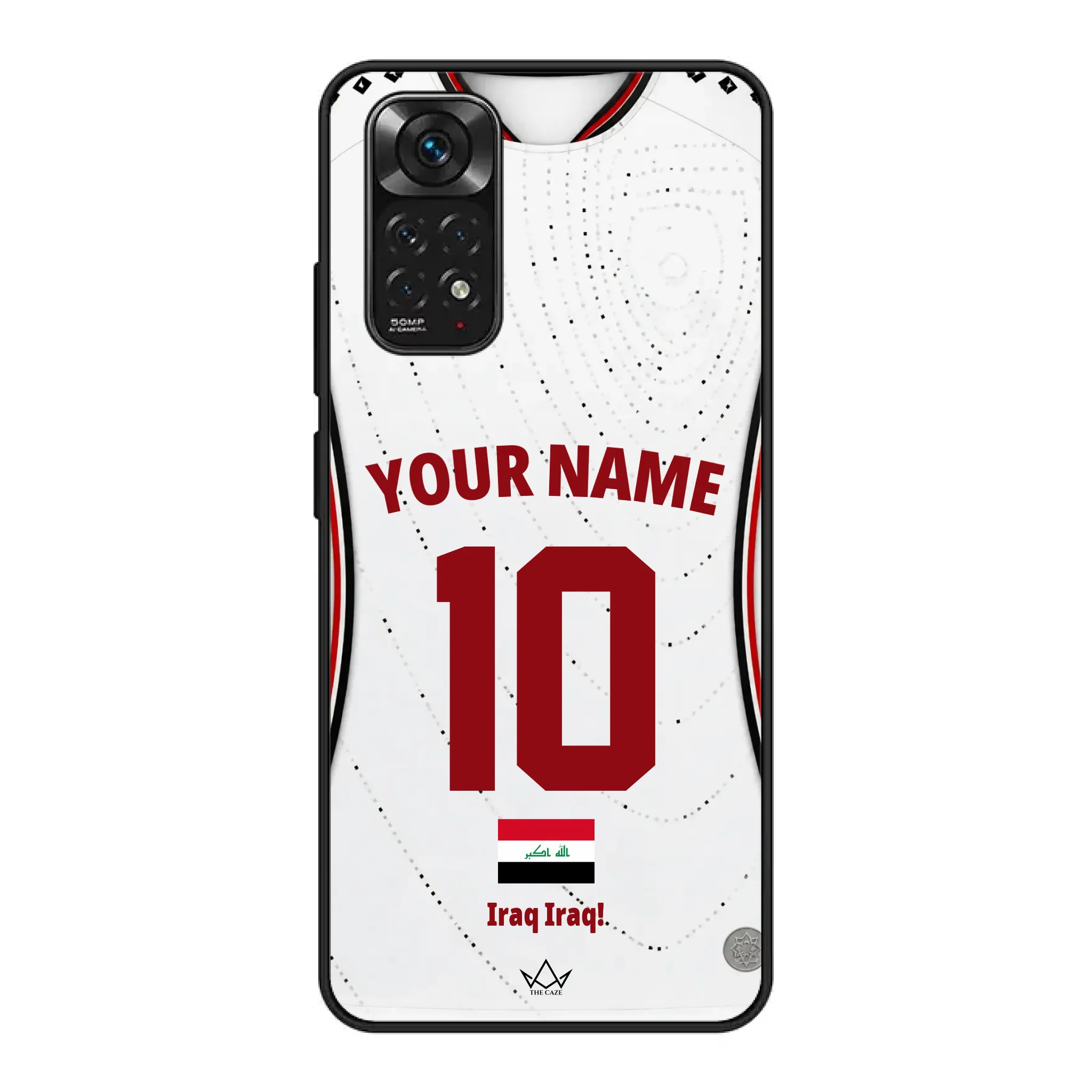 Custom Iraq World Cup 2026 Phone Case