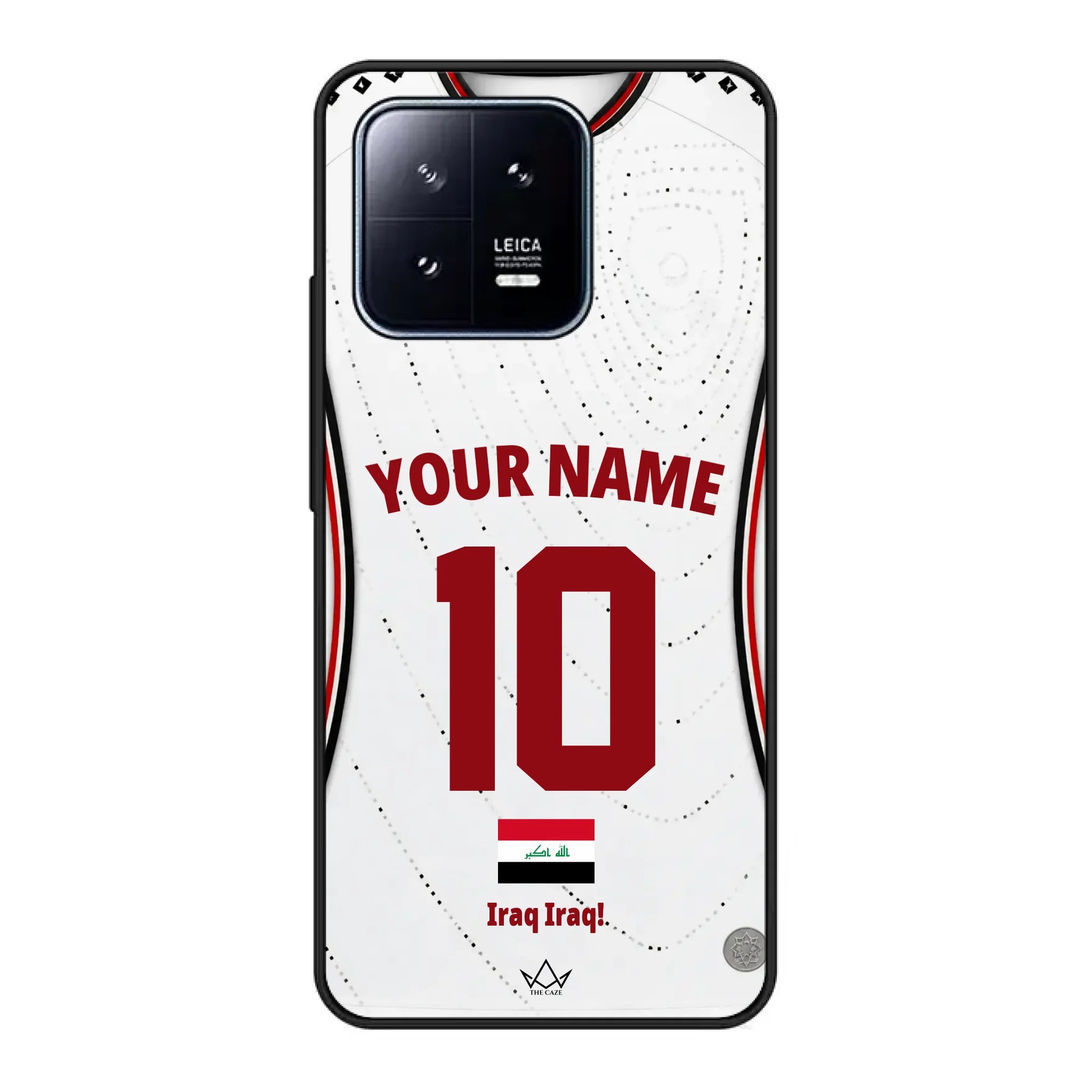 Custom Iraq World Cup 2026 Phone Case