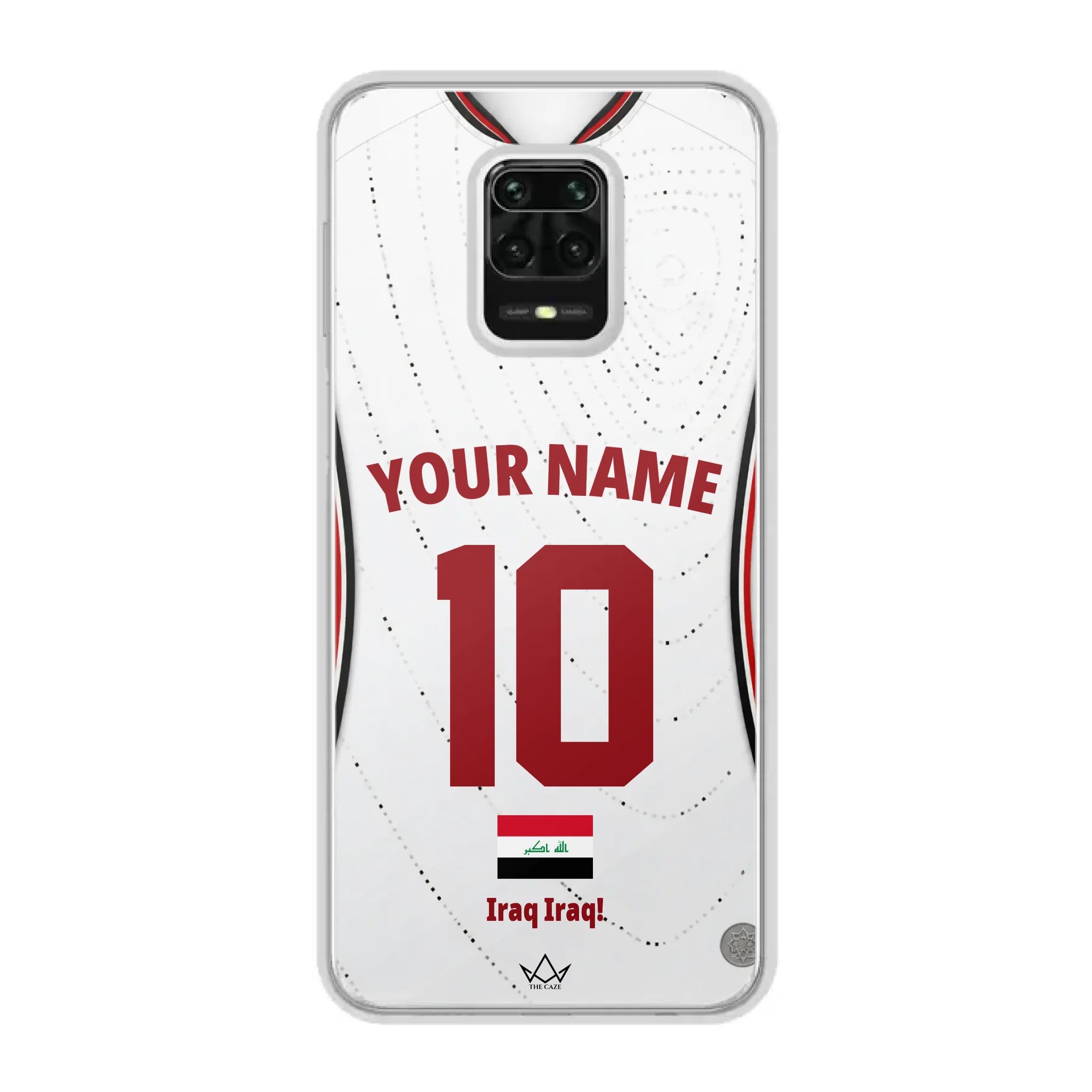 Custom Iraq World Cup 2026 Phone Case