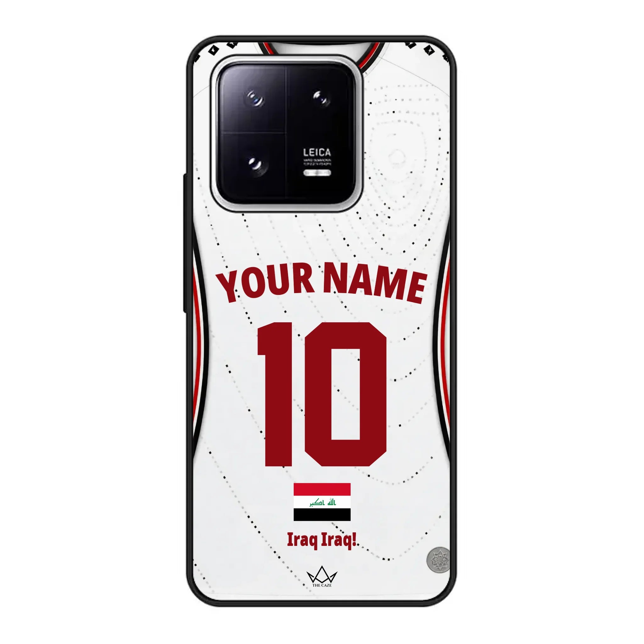 Custom Iraq World Cup 2026 Phone Case