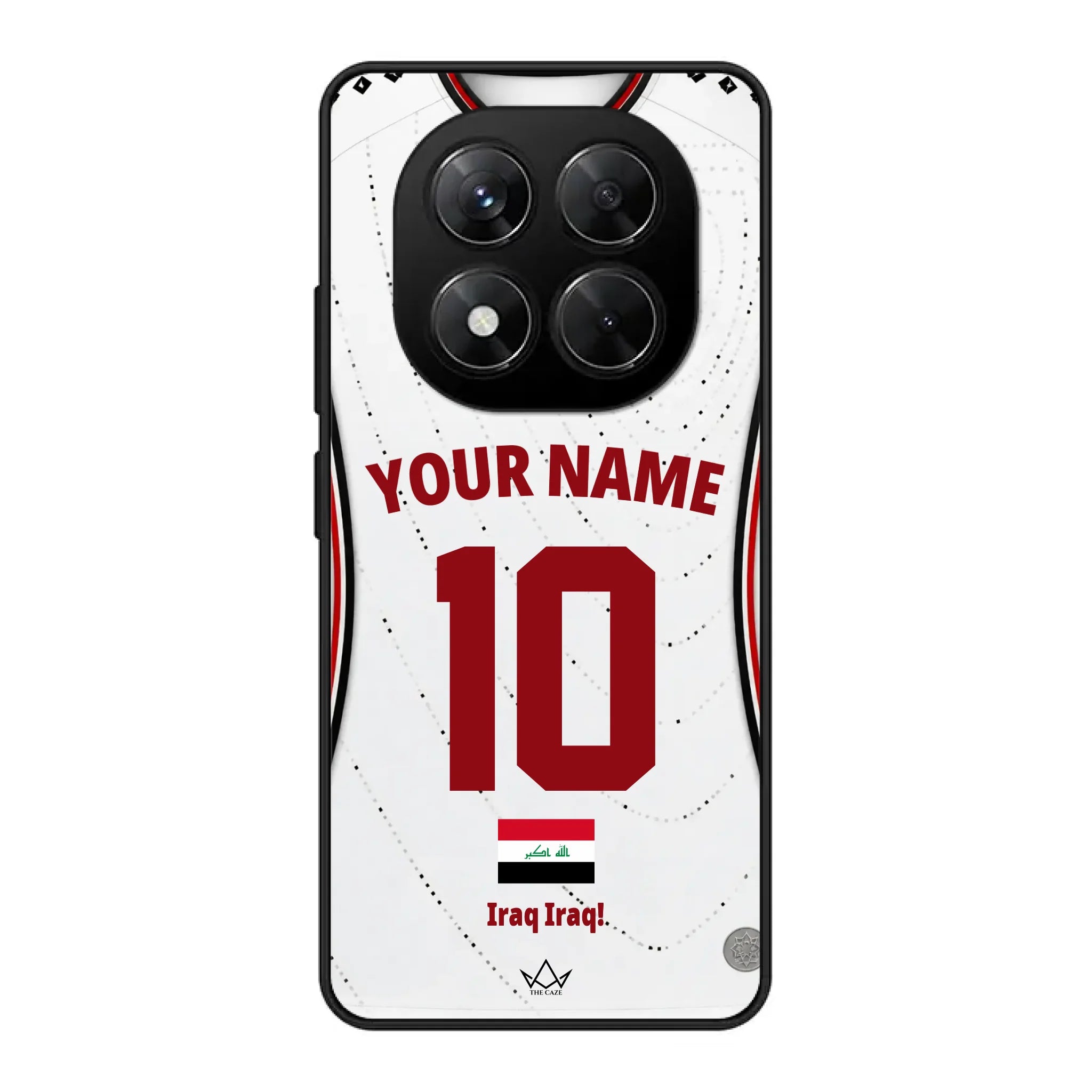 Custom Iraq World Cup 2026 Phone Case