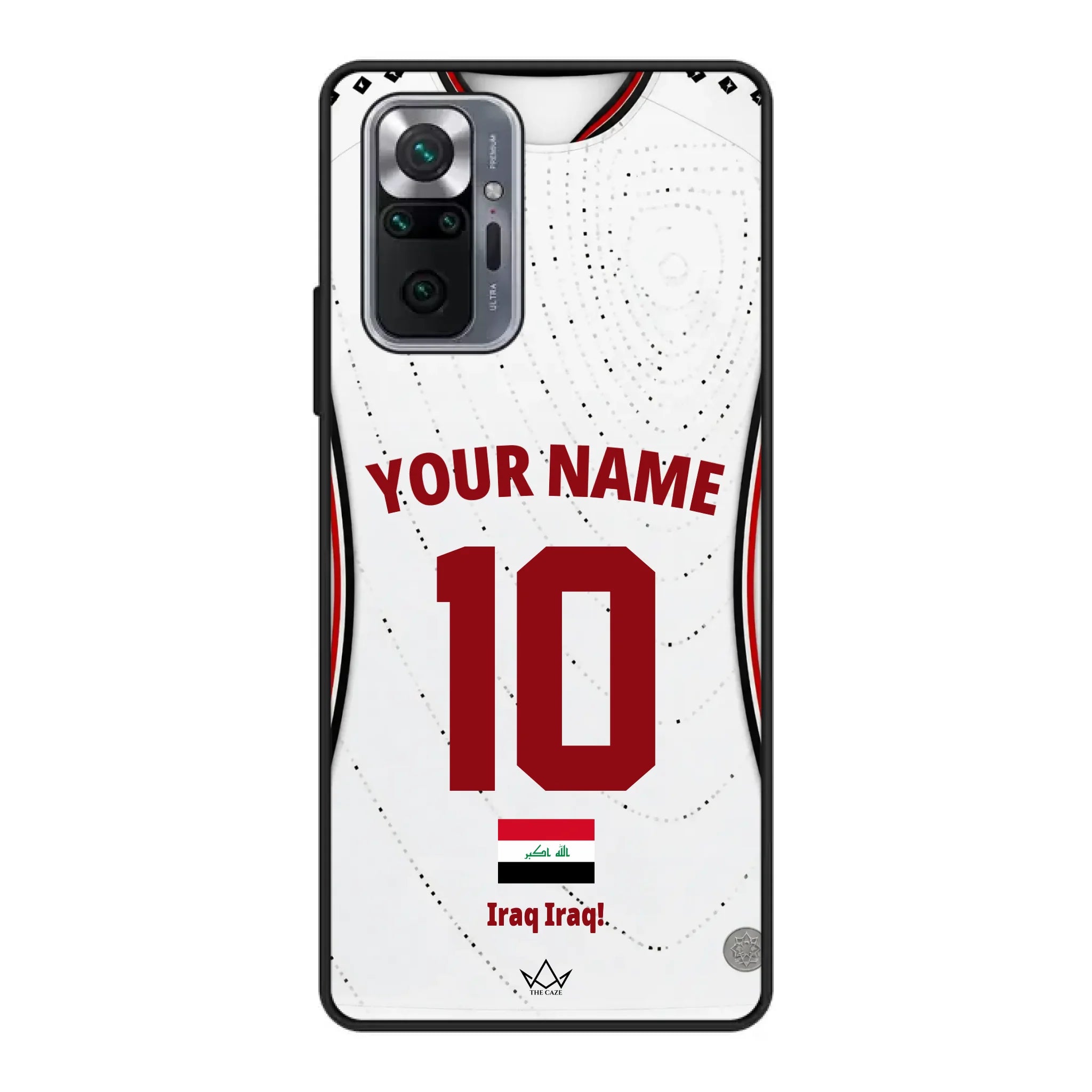 Custom Iraq World Cup 2026 Phone Case