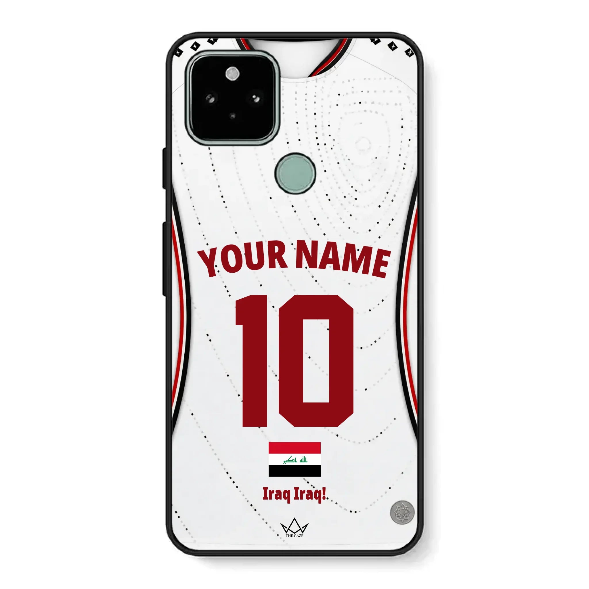 Custom Iraq World Cup 2026 Phone Case