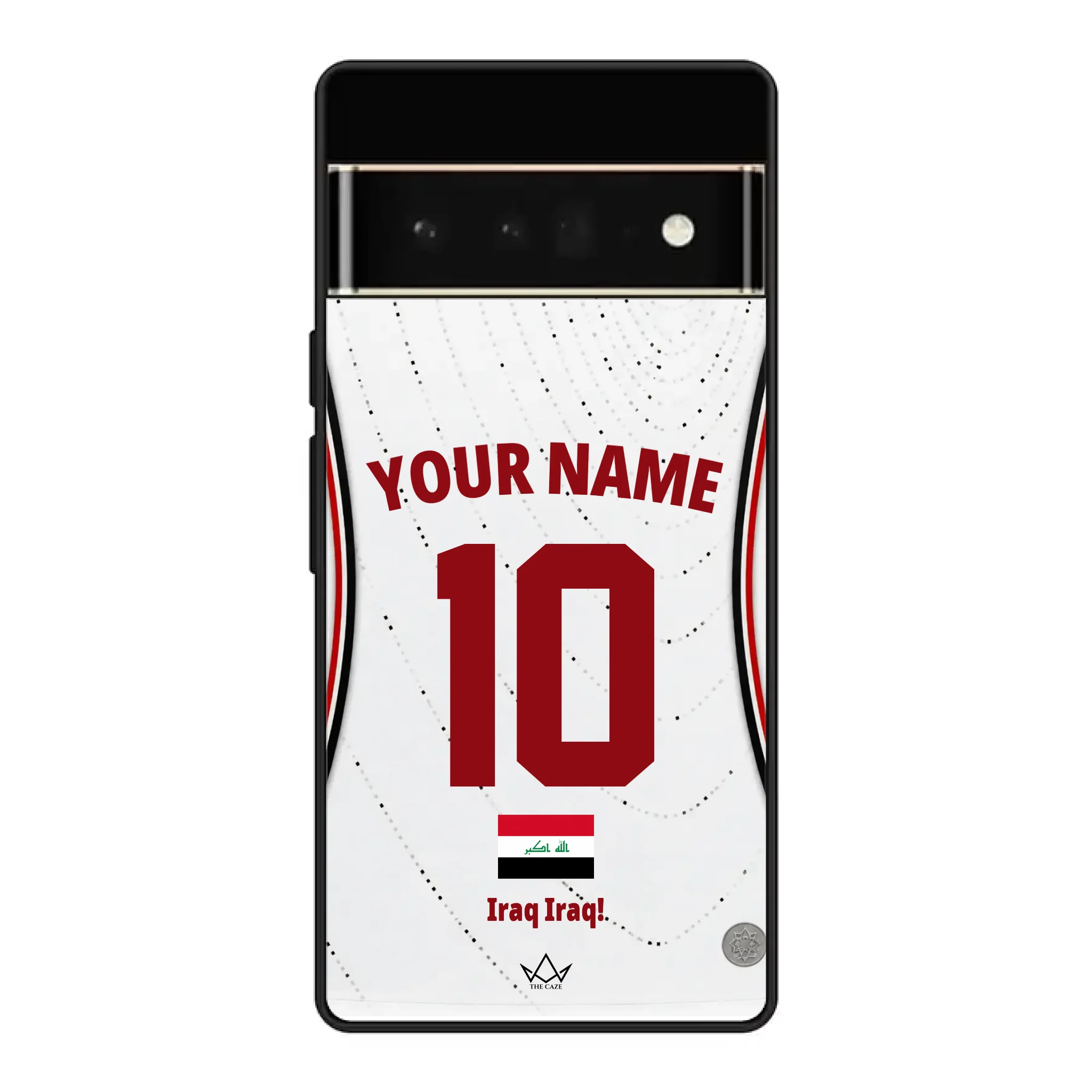 Custom Iraq World Cup 2026 Phone Case