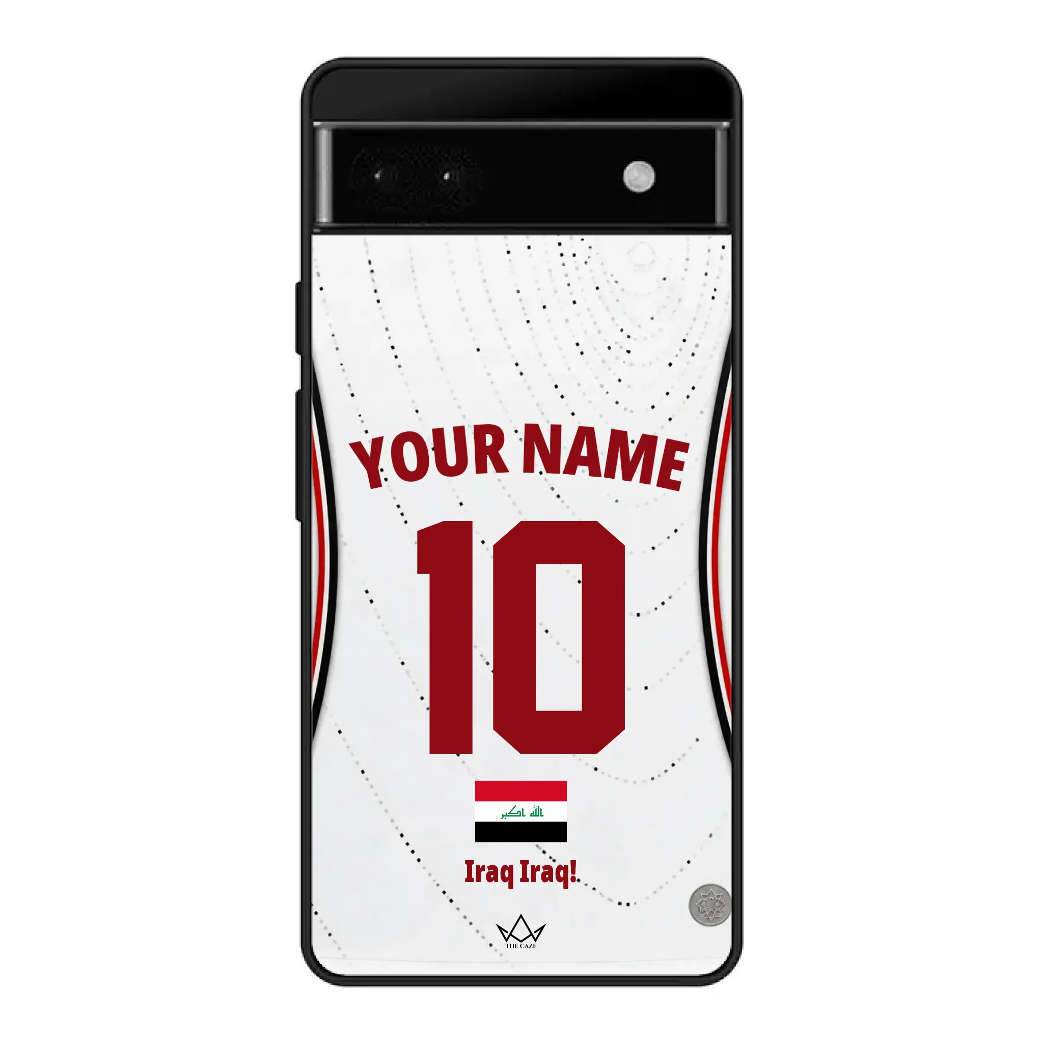 Custom Iraq World Cup 2026 Phone Case