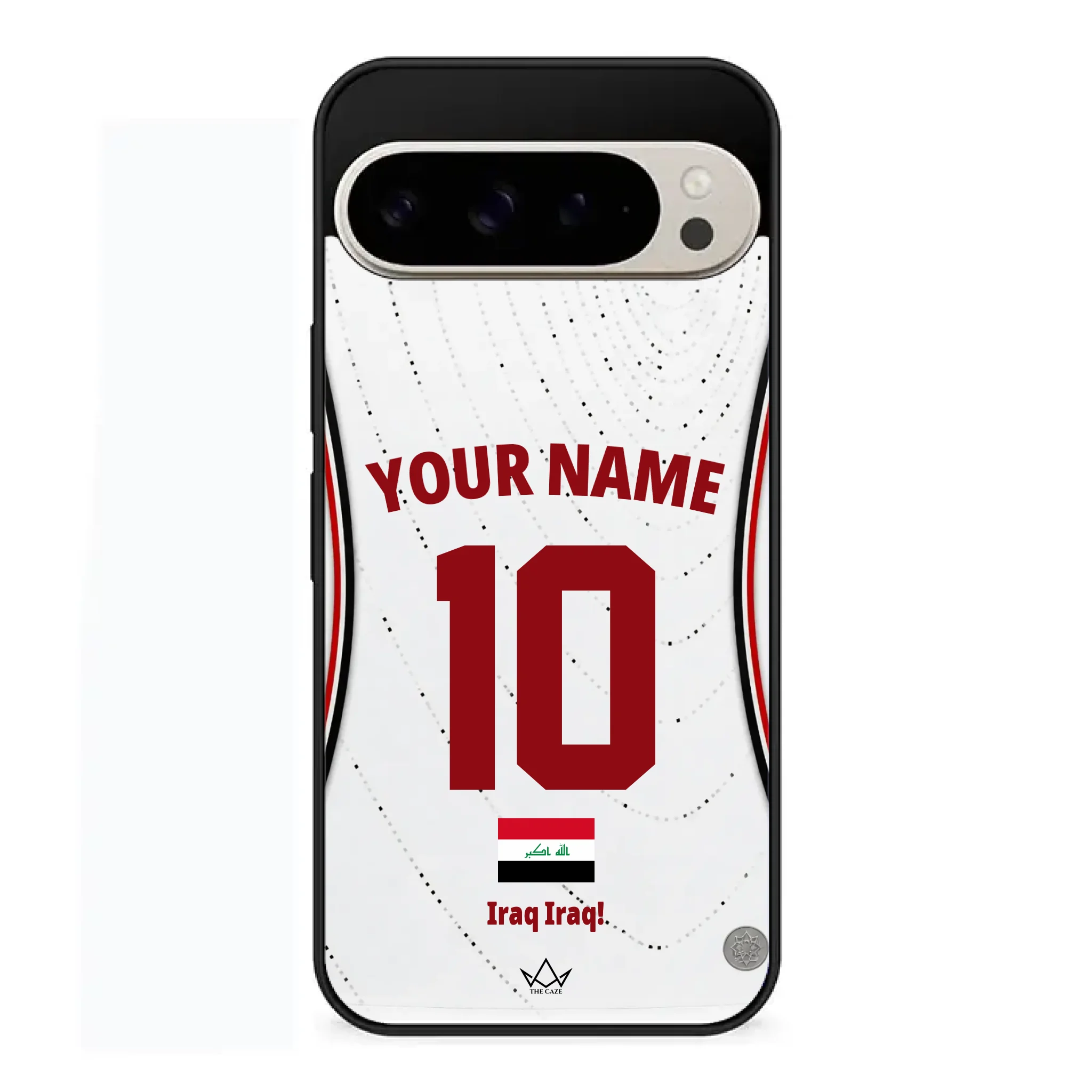 Custom Iraq World Cup 2026 Phone Case
