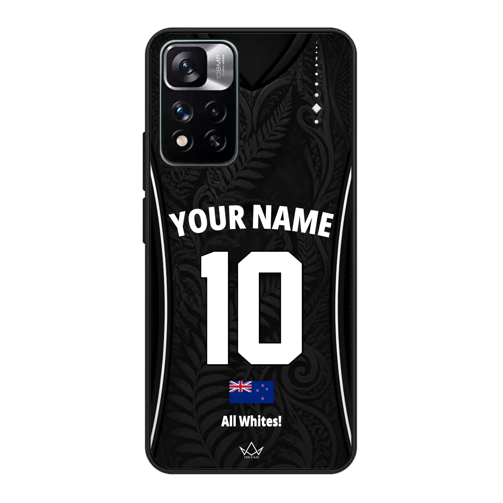 Custom New Zealand World Cup 2026 Phone Case