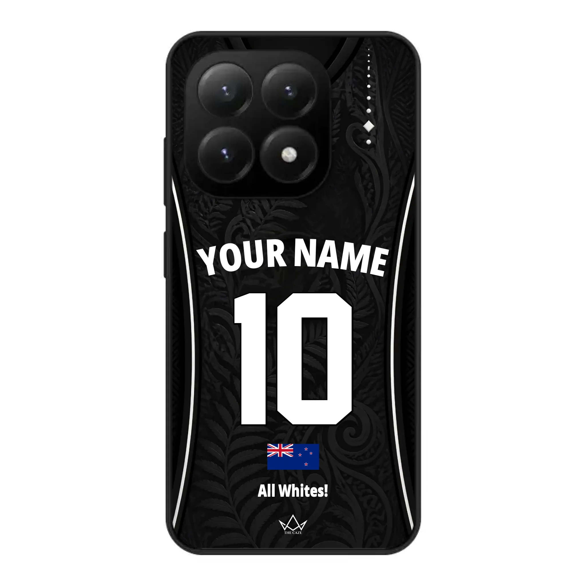 Custom New Zealand World Cup 2026 Phone Case